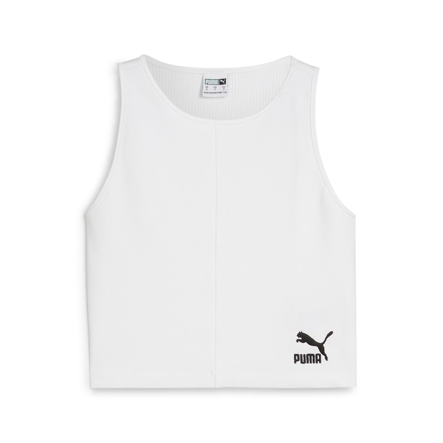 PUMA Classics Women's Ribbed Crop Top