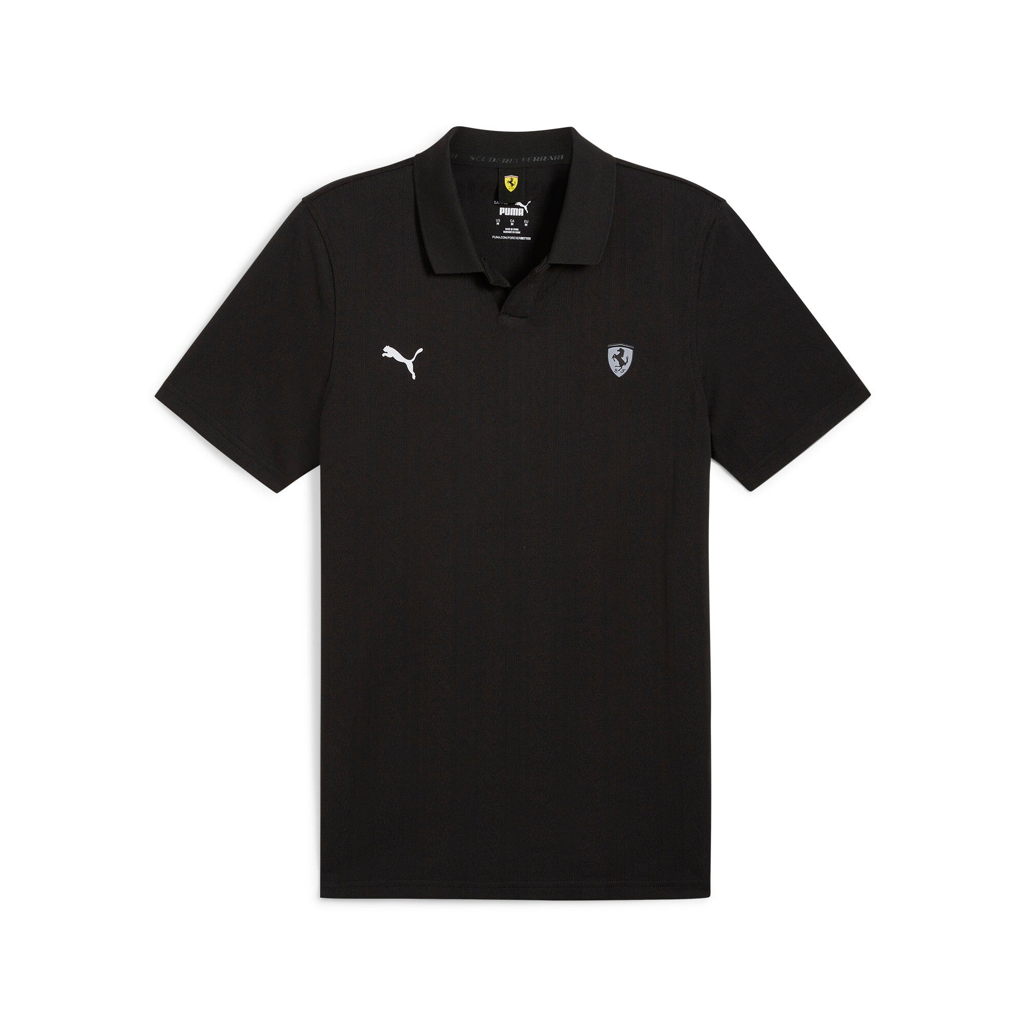 PUMA x Ferrari Style Men's Motorsport Jacquard Polo