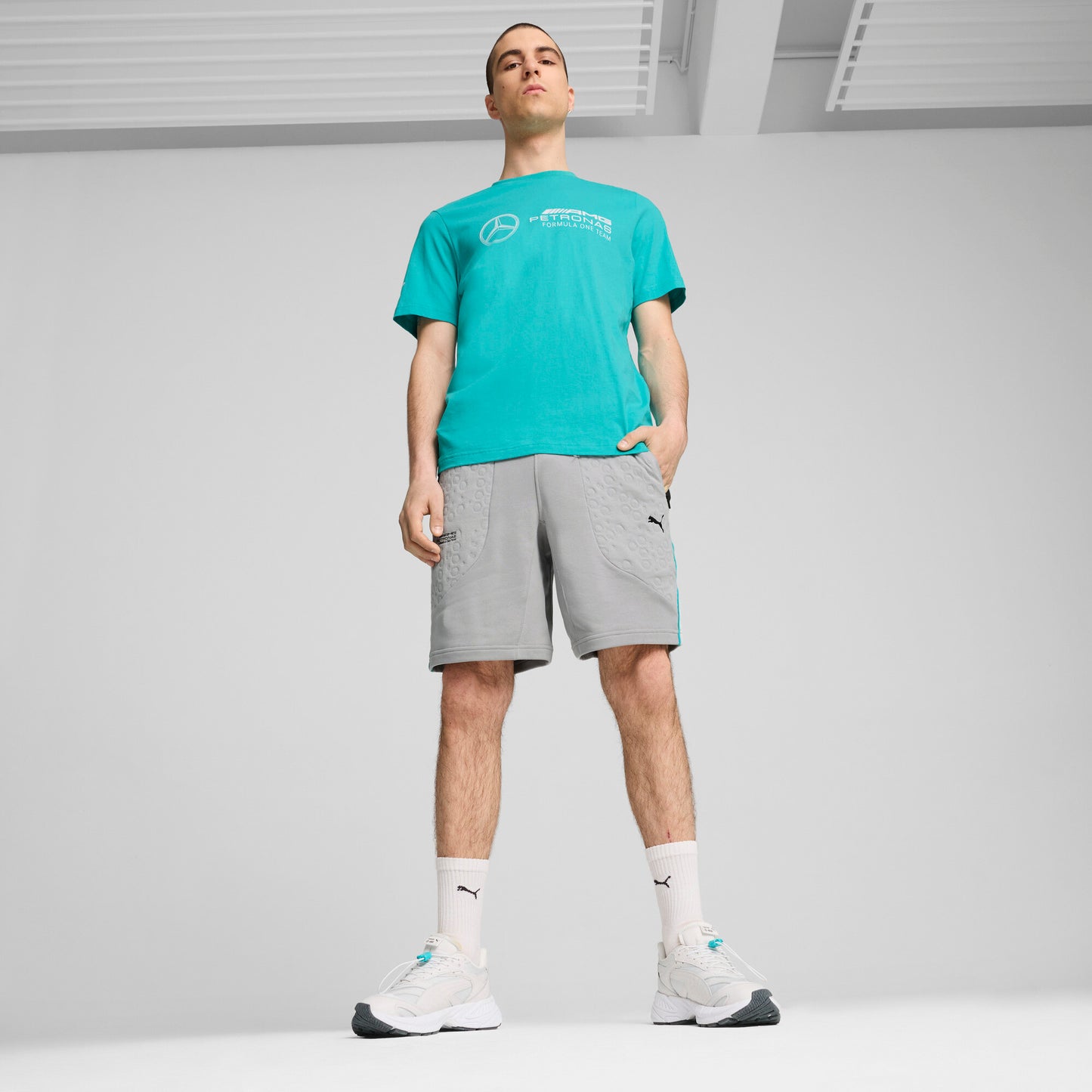 PUMA x Mercedes-AMG Petronas F1® Sweat Shorts Men