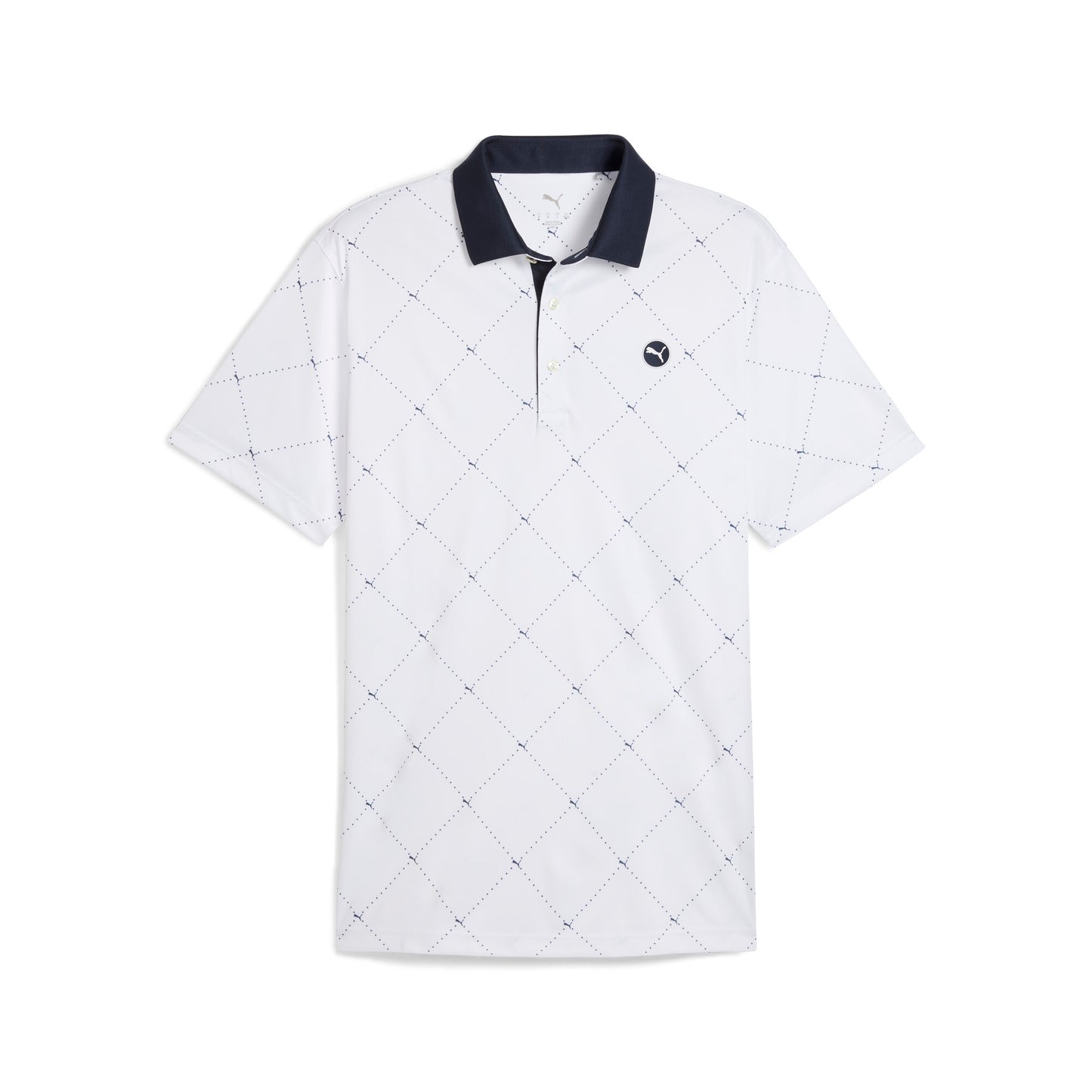PUMA Pure 2.0 Argyle Golf Polo Men