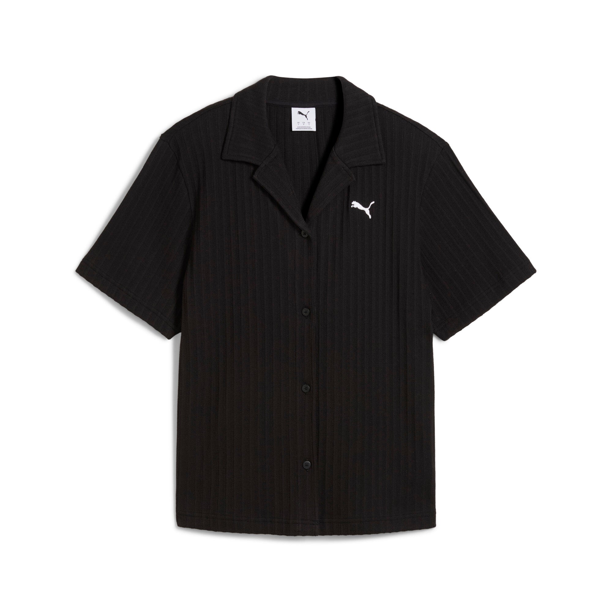 PUMA Wardrobe Essentials Women's Pointelle Shirt