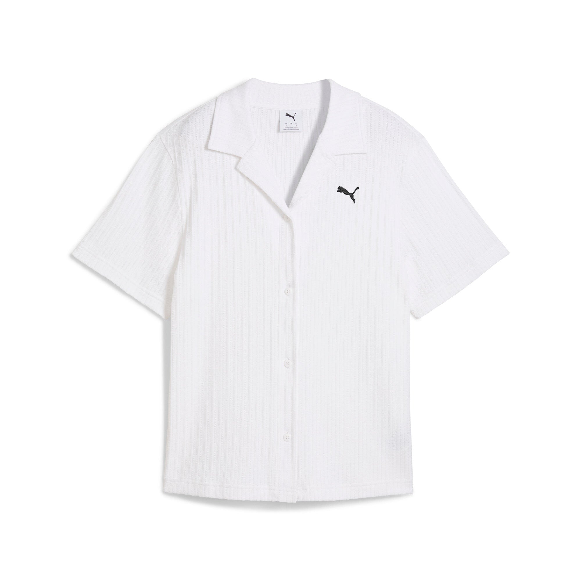 PUMA Wardrobe Essentials Women's Pointelle Shirt