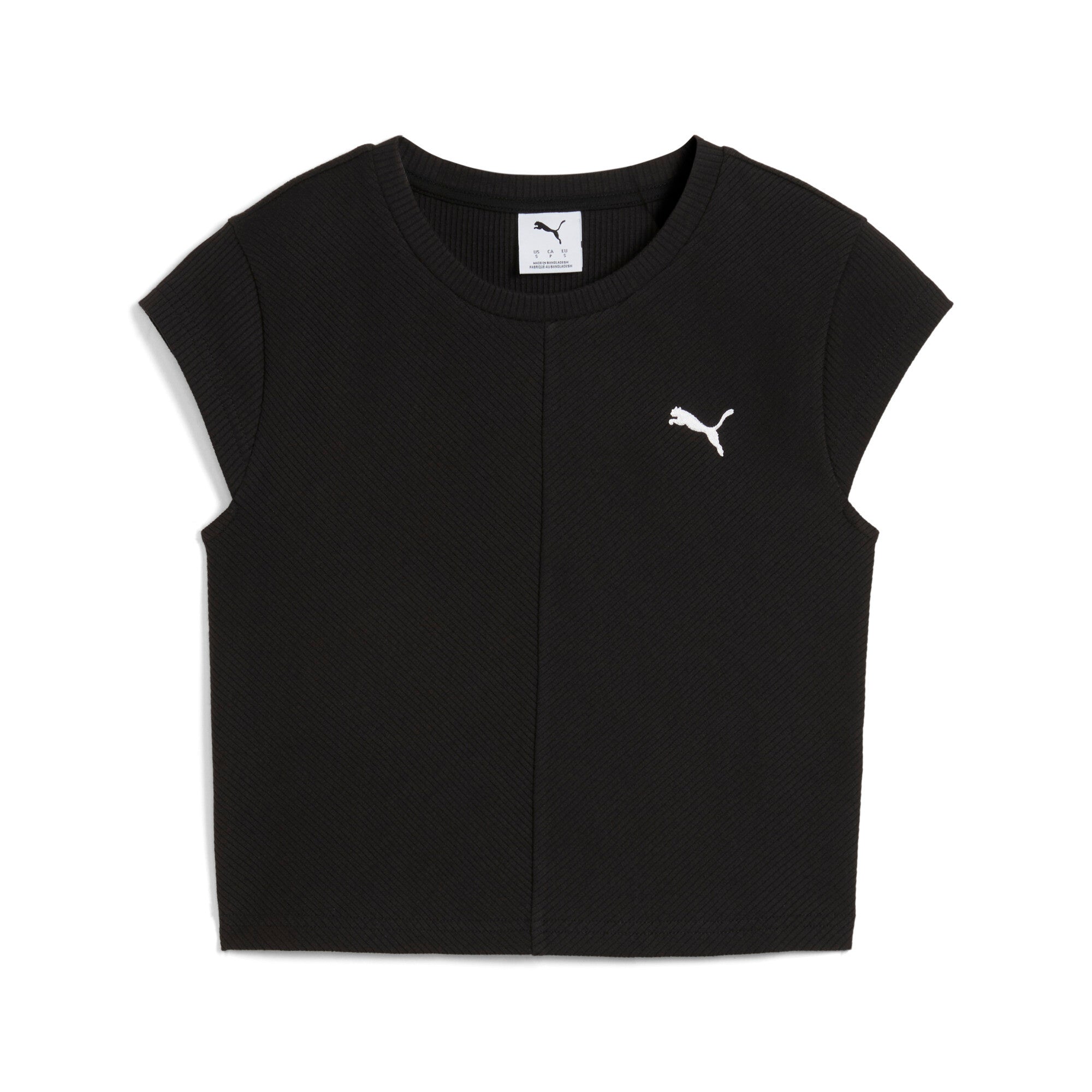 PUMA Baby Look Wardrobe Essentials Ribbed Women's T-Shirt