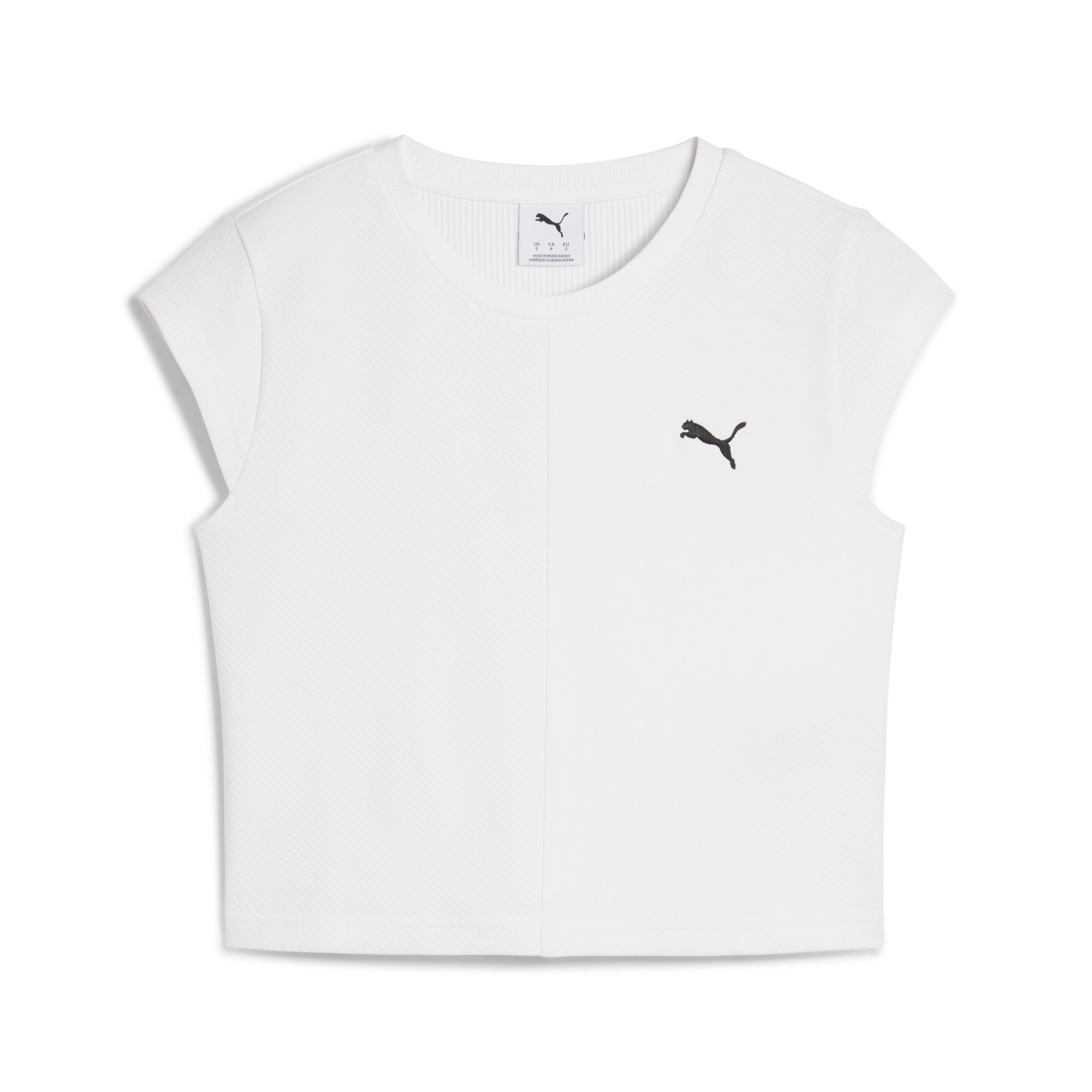 PUMA Baby Look Wardrobe Essentials Ribbed Women's T-Shirt