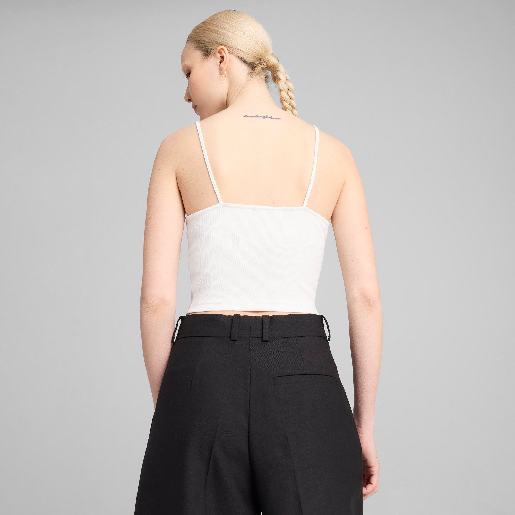 PUMA Wardrobe Essentials Women's Ribbed Tank Top