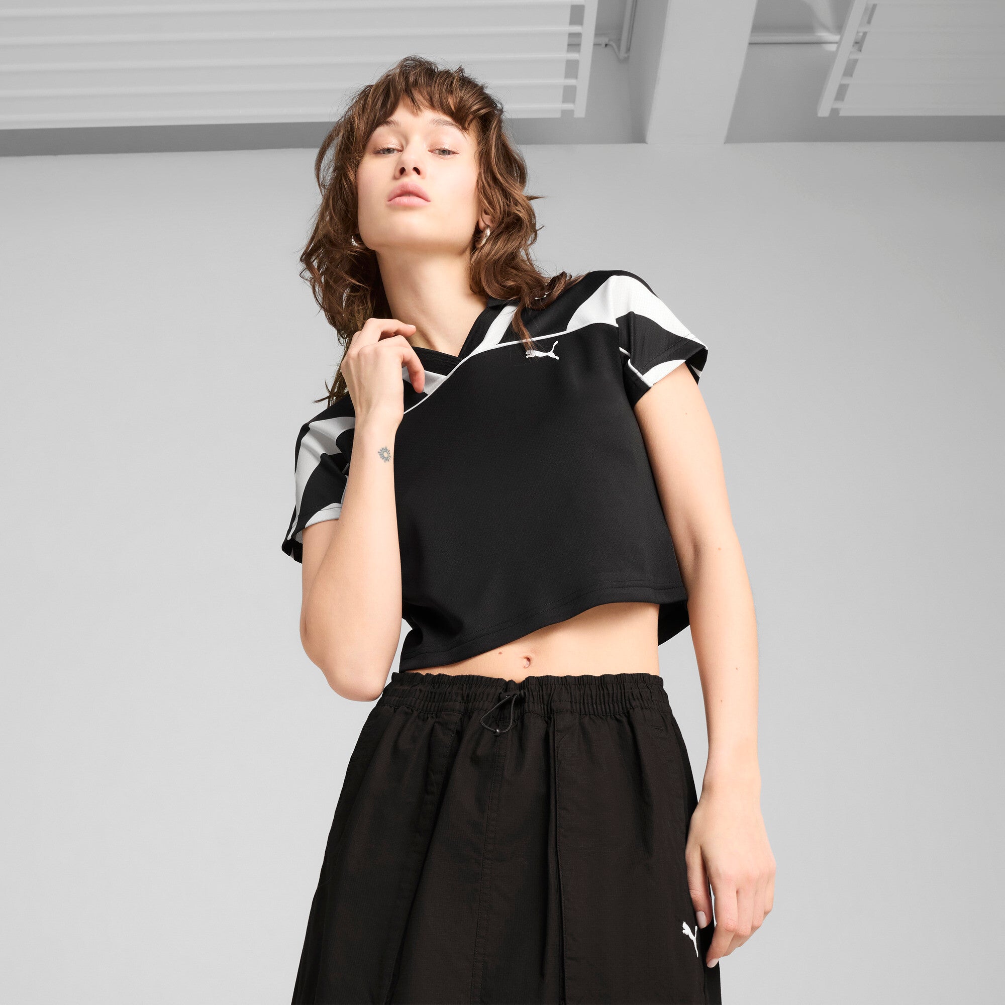 Future PUMA Archive Women's Soccer Jersey Baby Tee