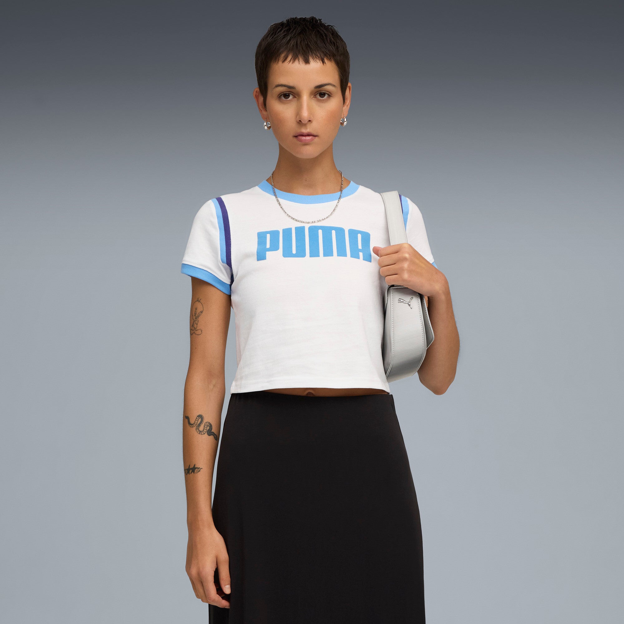 Future PUMA Archive Women's Graphic Baby Tee