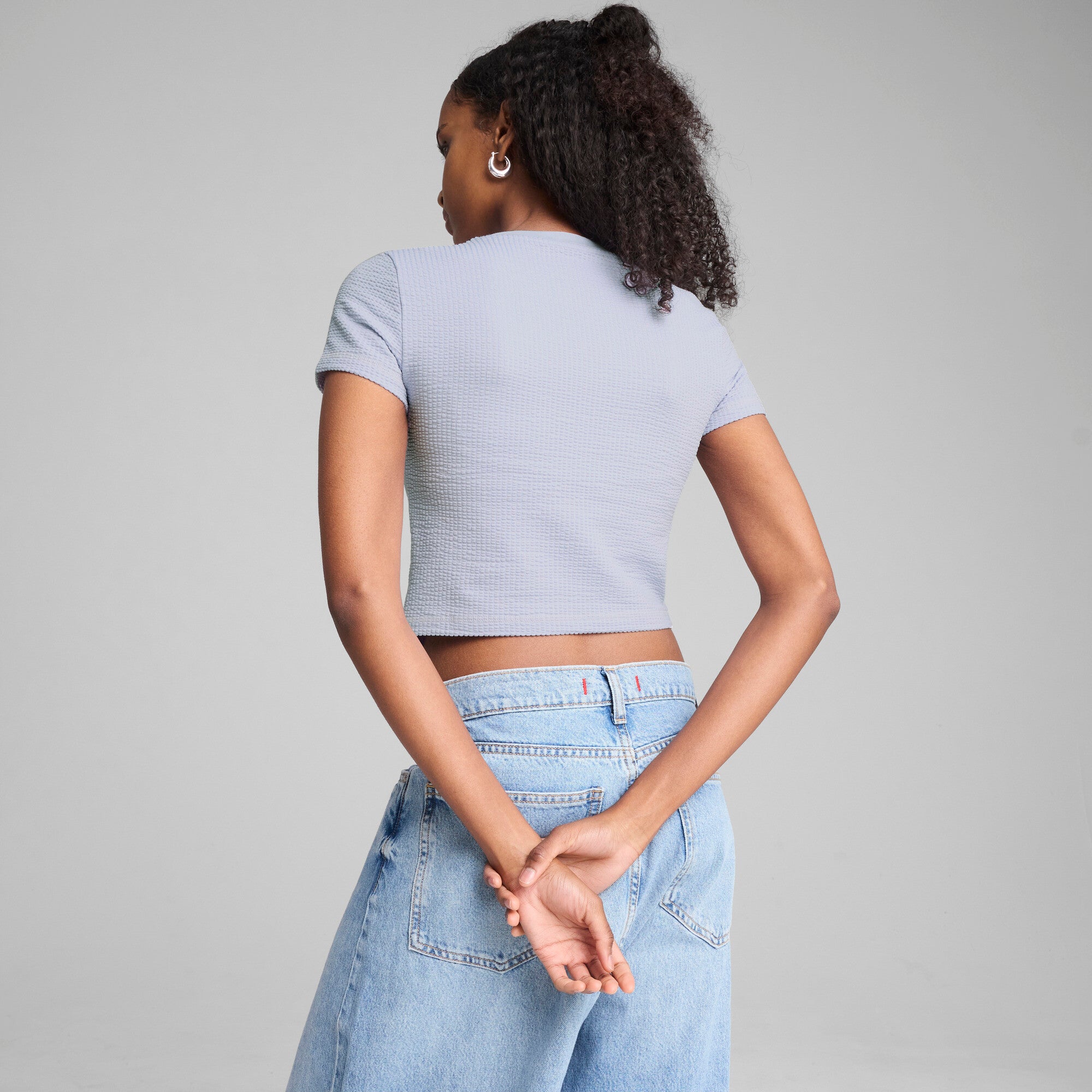 PUMA Dare To Textured Women's Baby Tee