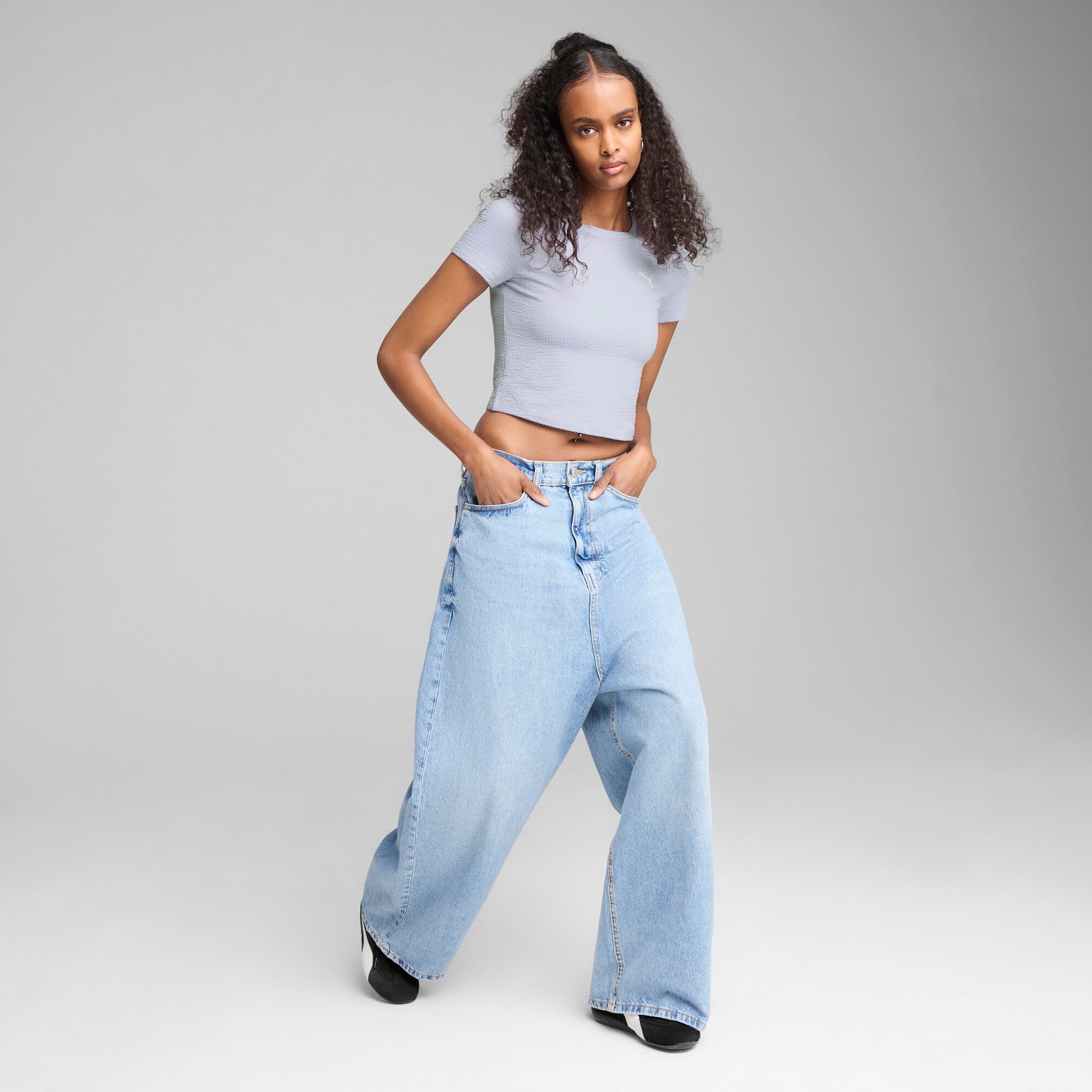PUMA Dare To Textured Women's Baby Tee