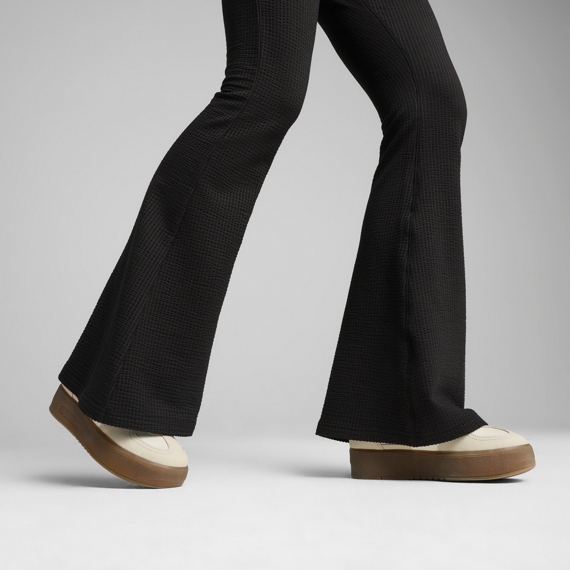 PUMA Dare To Women's Textured Flared Leggings