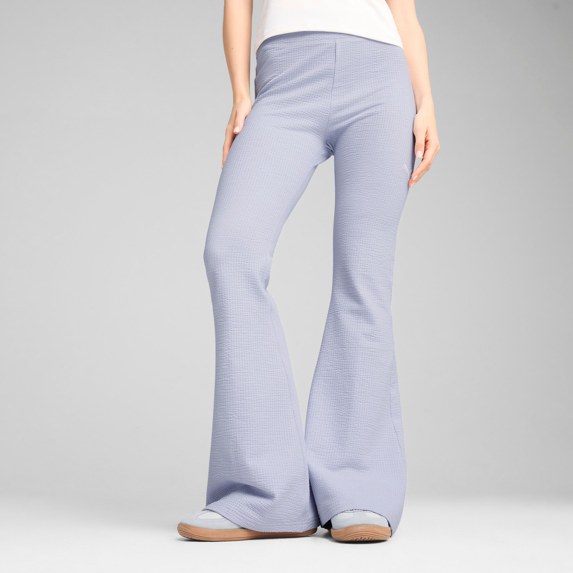 PUMA Dare To Women's Textured Flared Leggings