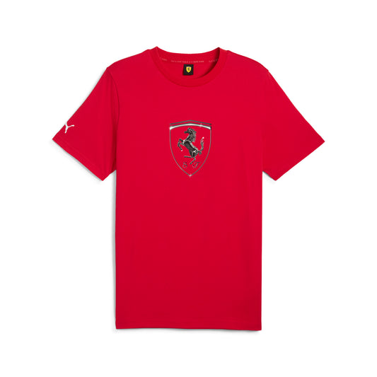 PUMA Scuderia Ferrari Race Tonal Big Shield Men's Tee
