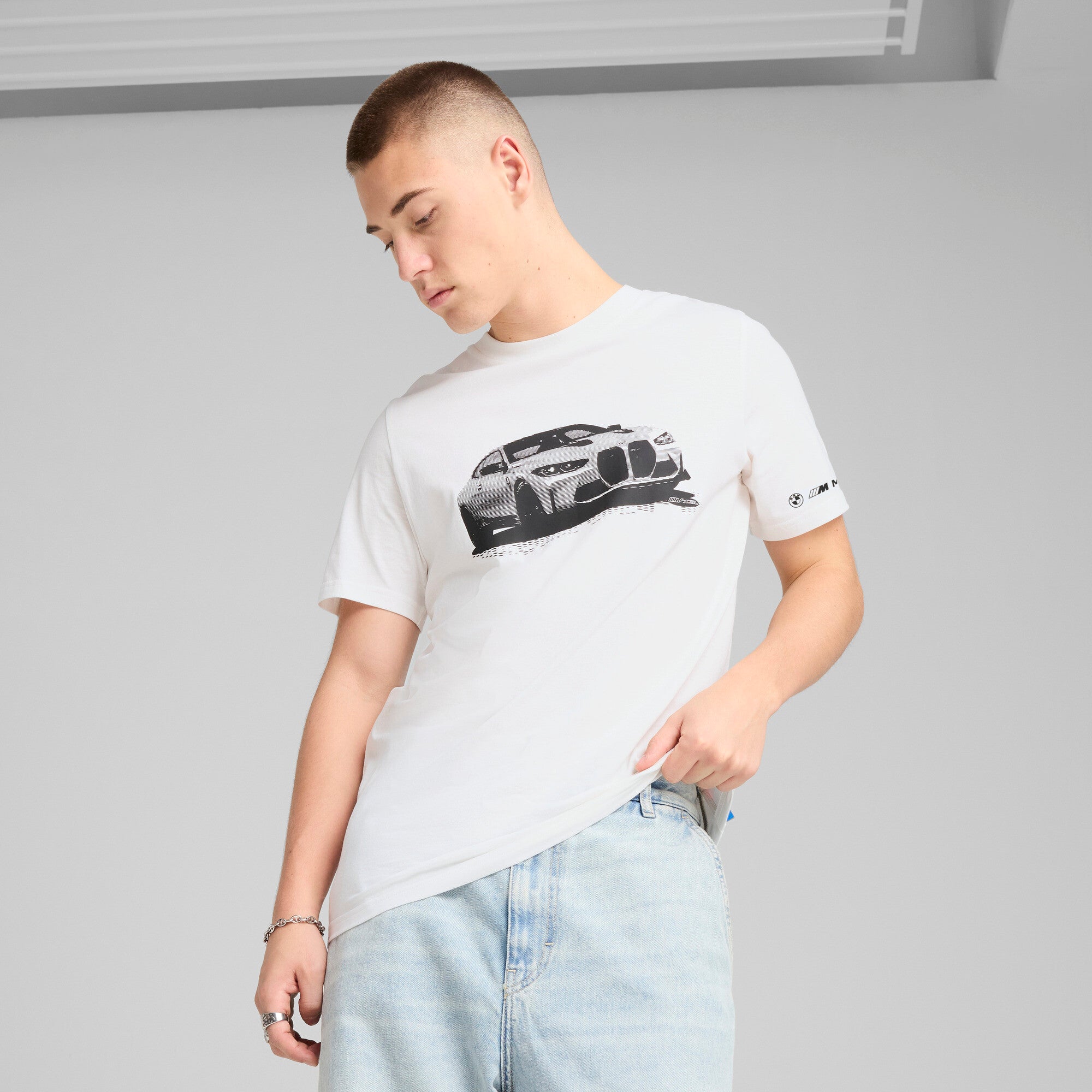 PUMA x BMW M Motorsport Essentials Graphic Tee Men