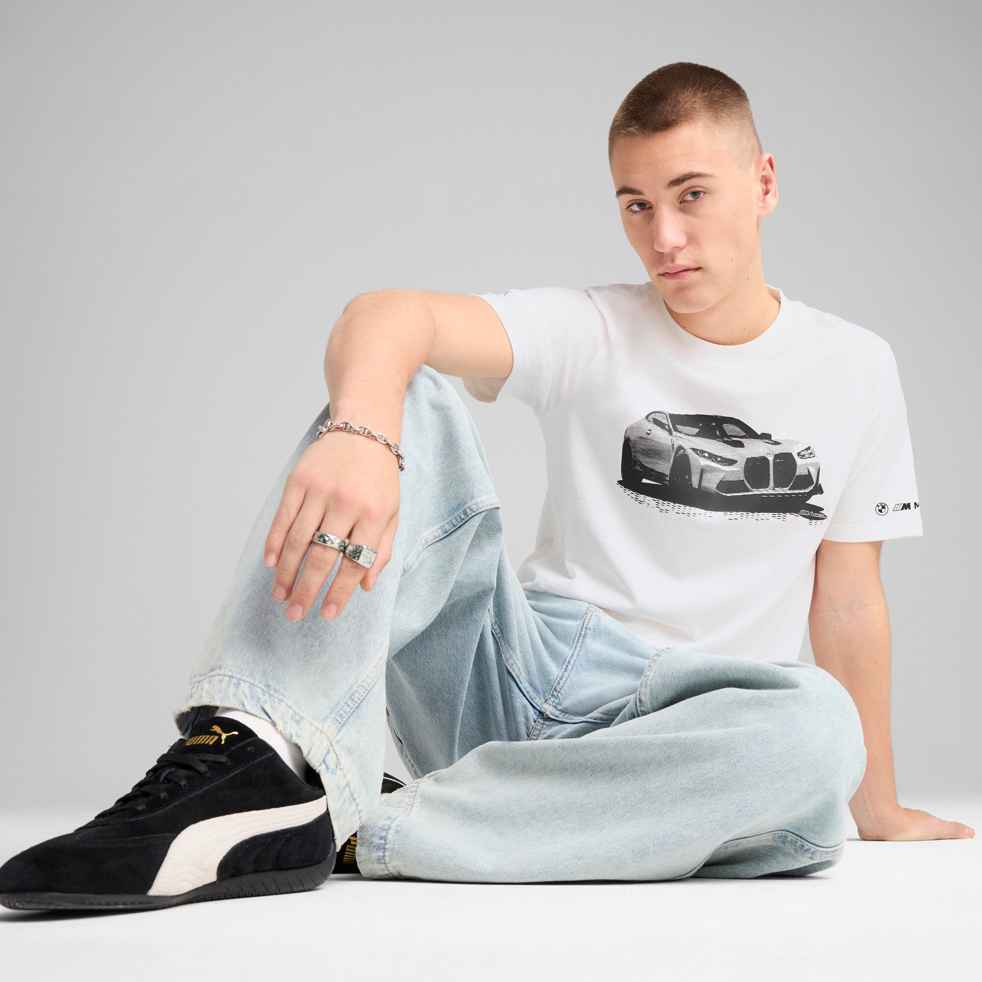 PUMA x BMW M Motorsport Essentials Graphic Tee Men