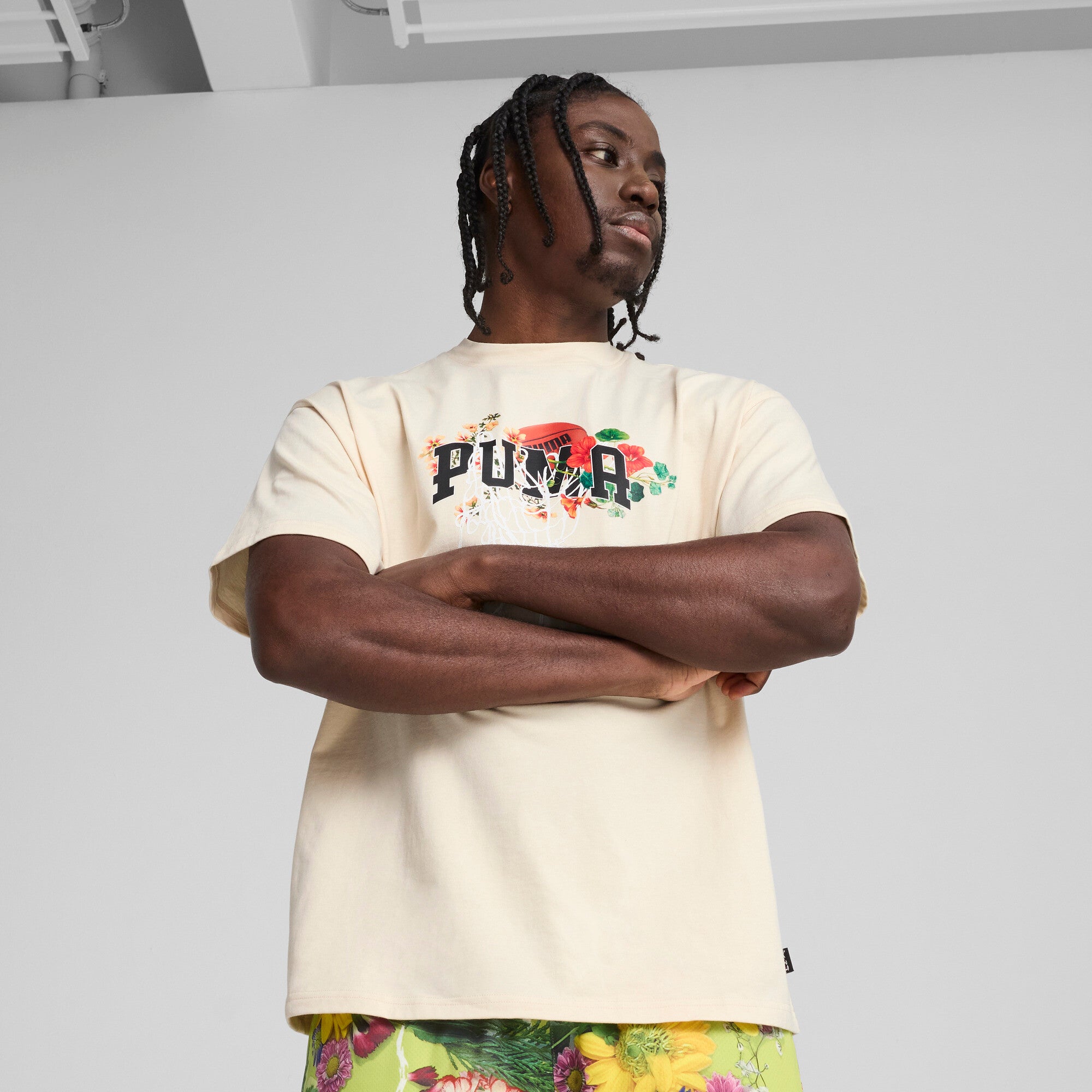 PUMA x Dunked In Florals Men's Basketball Tee