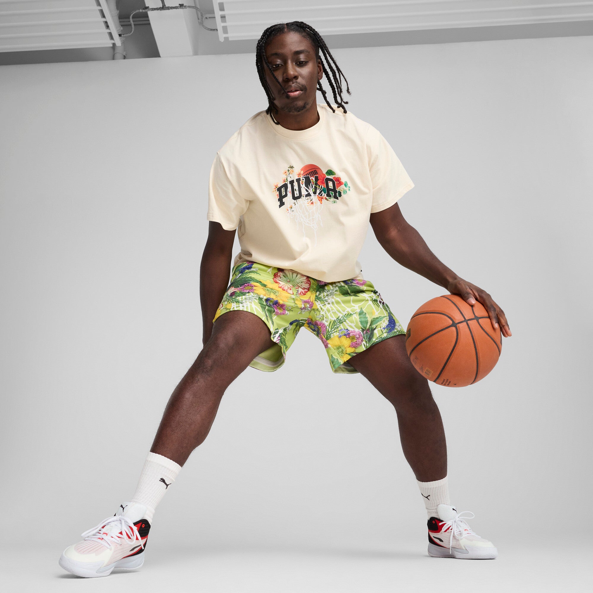 PUMA x Dunked In Florals Men's Basketball Tee