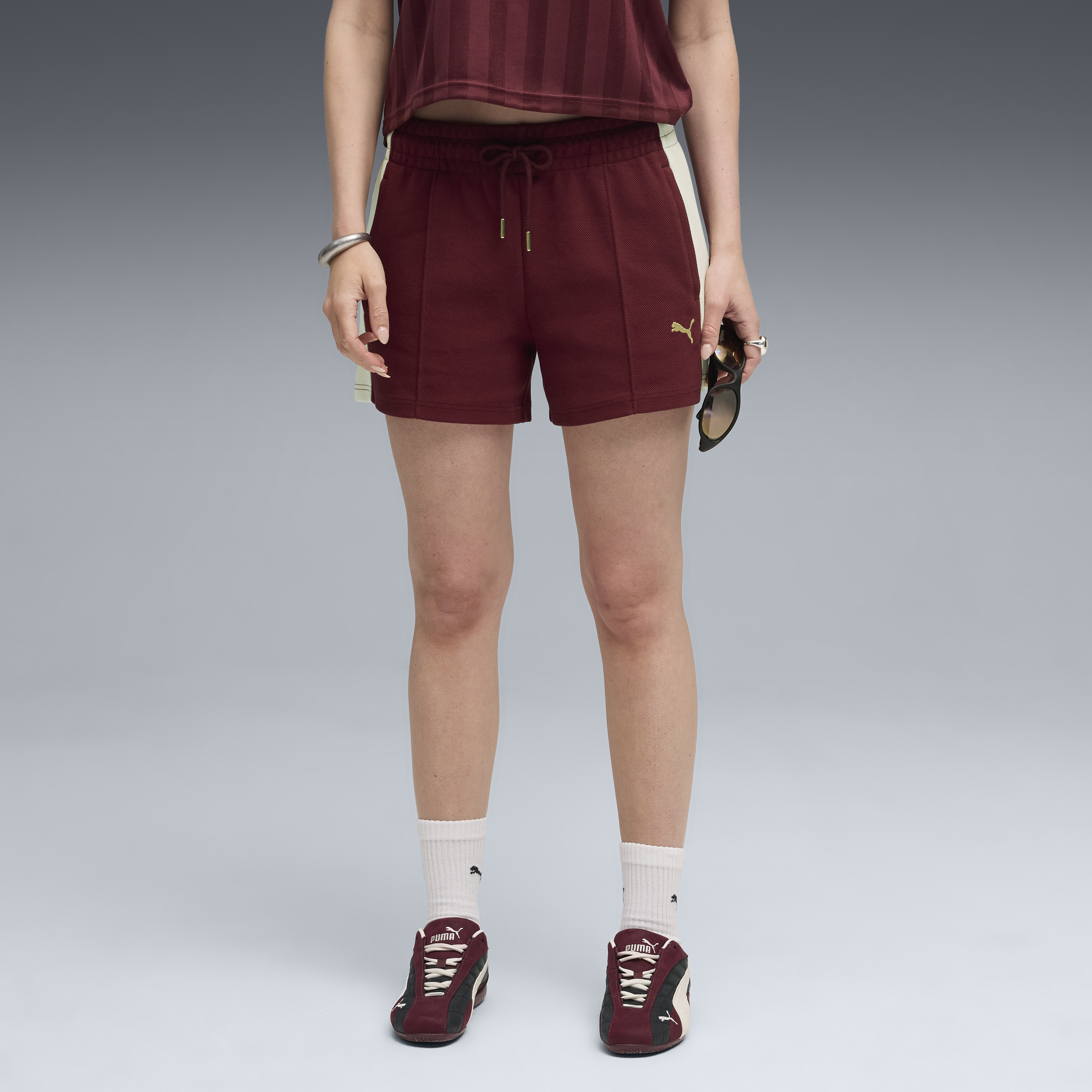 PUMA T7 Pintuck 4" Shorts Women