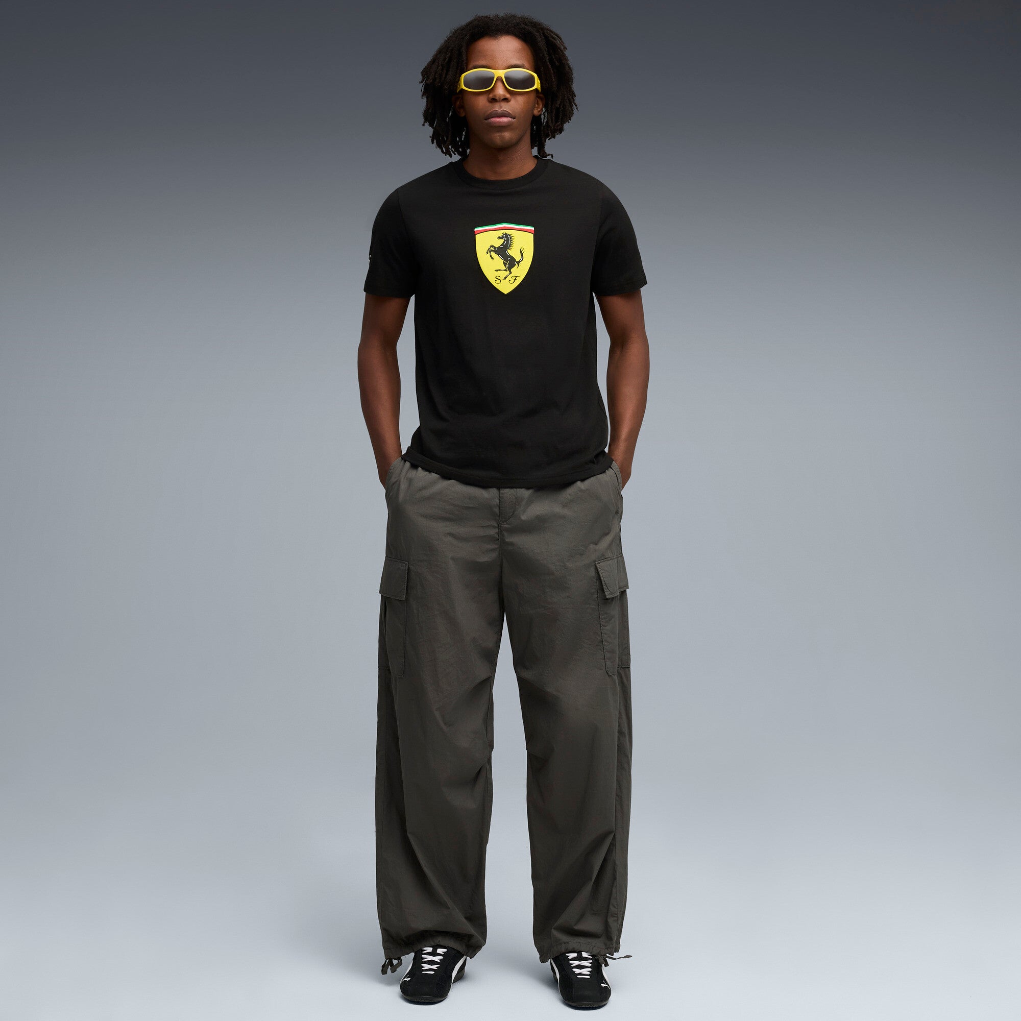 PUMA x Scuderia Ferrari Sportswear Coloured Shield Tee Men