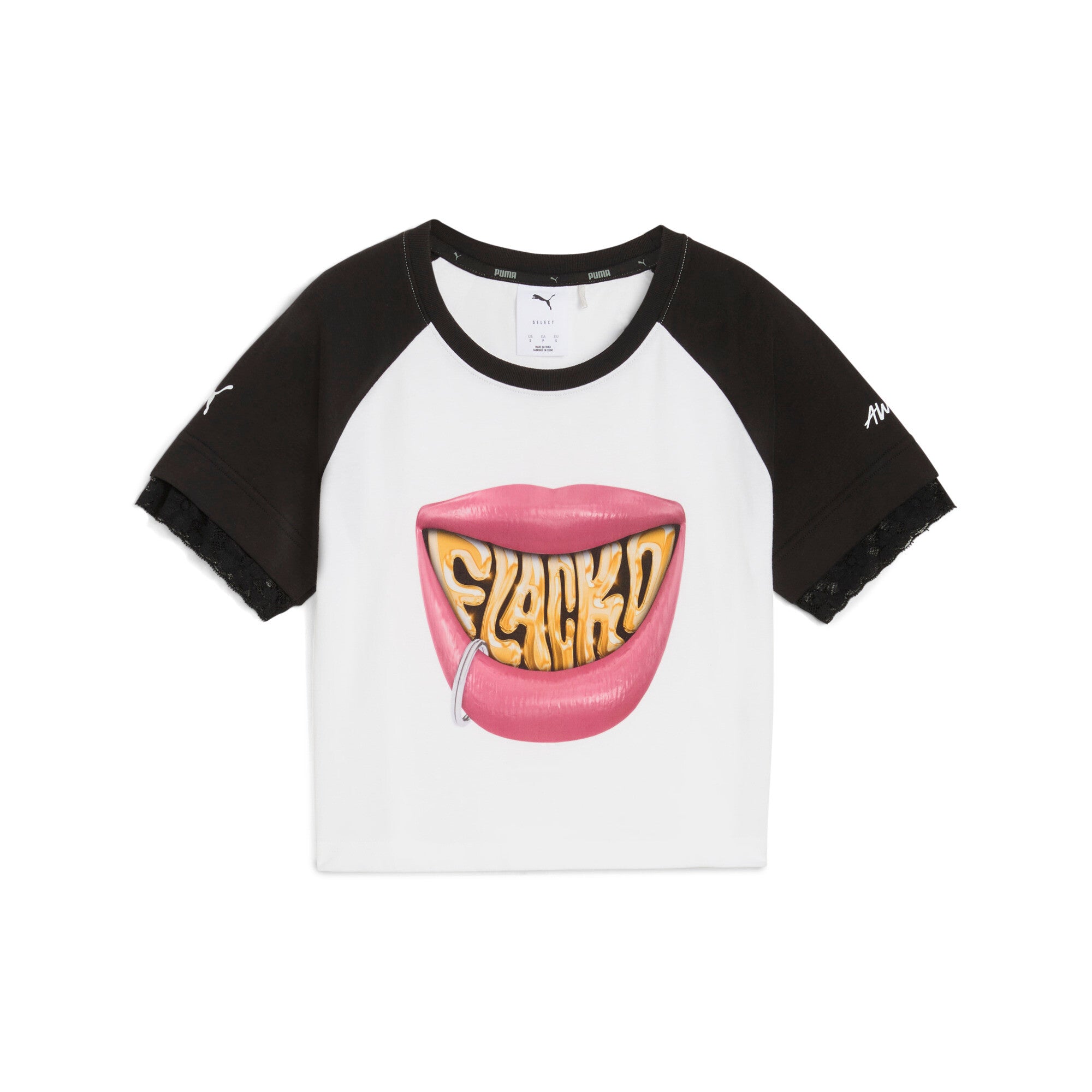 A$AP ROCKY x PUMA Women's Flacko Smile Baby Tee
