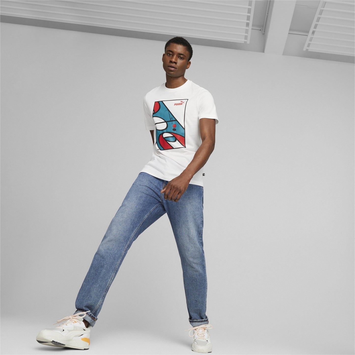 Graphics Court Tee - PUMA Apparel THE MIX