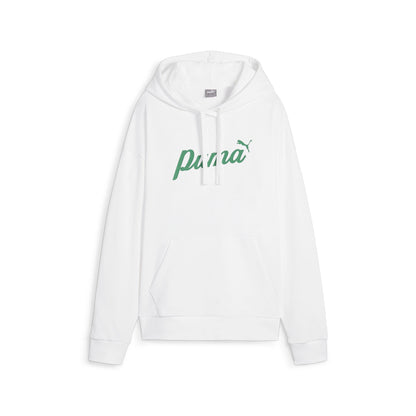 Blossom Script Hoodie Tee - S / PUMA White - PUMA Apparel THE MIX