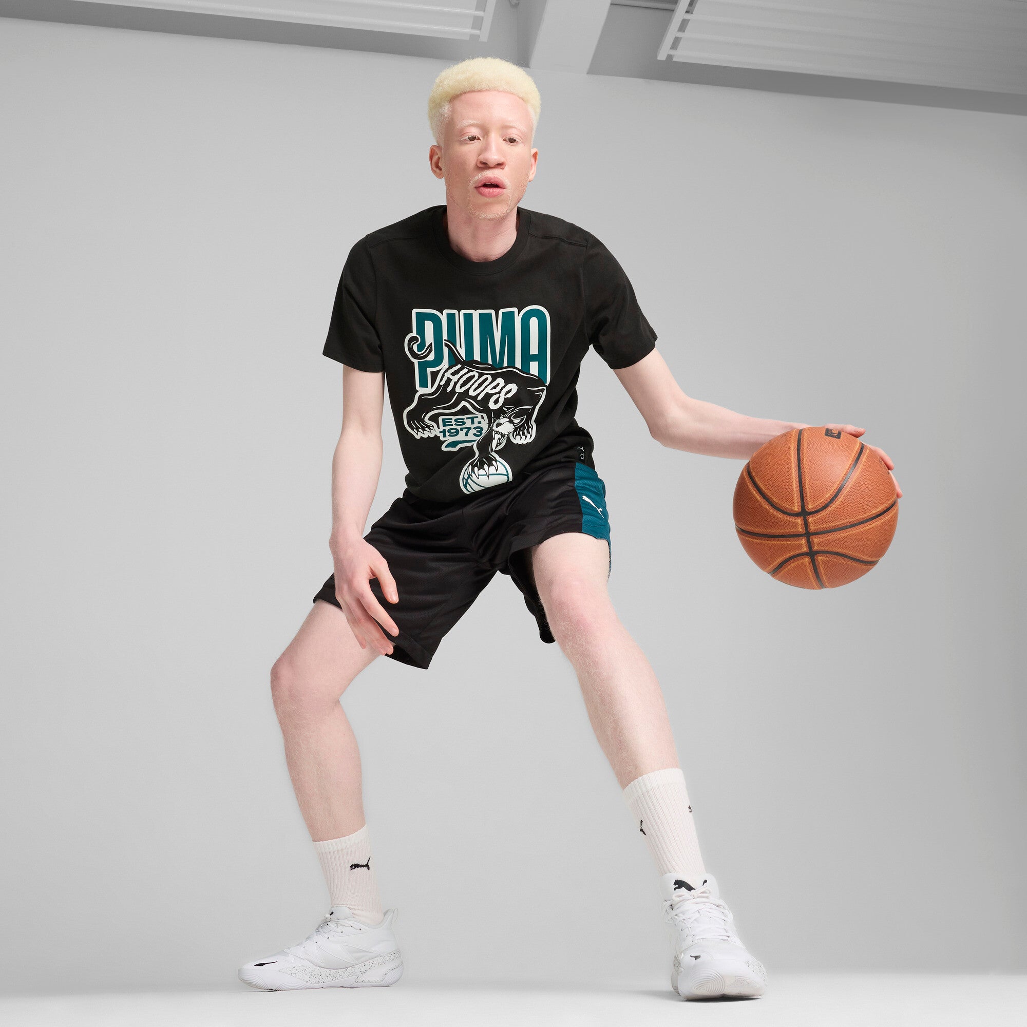 PUMA Winning Shot Graphic Basketball Tee II Men