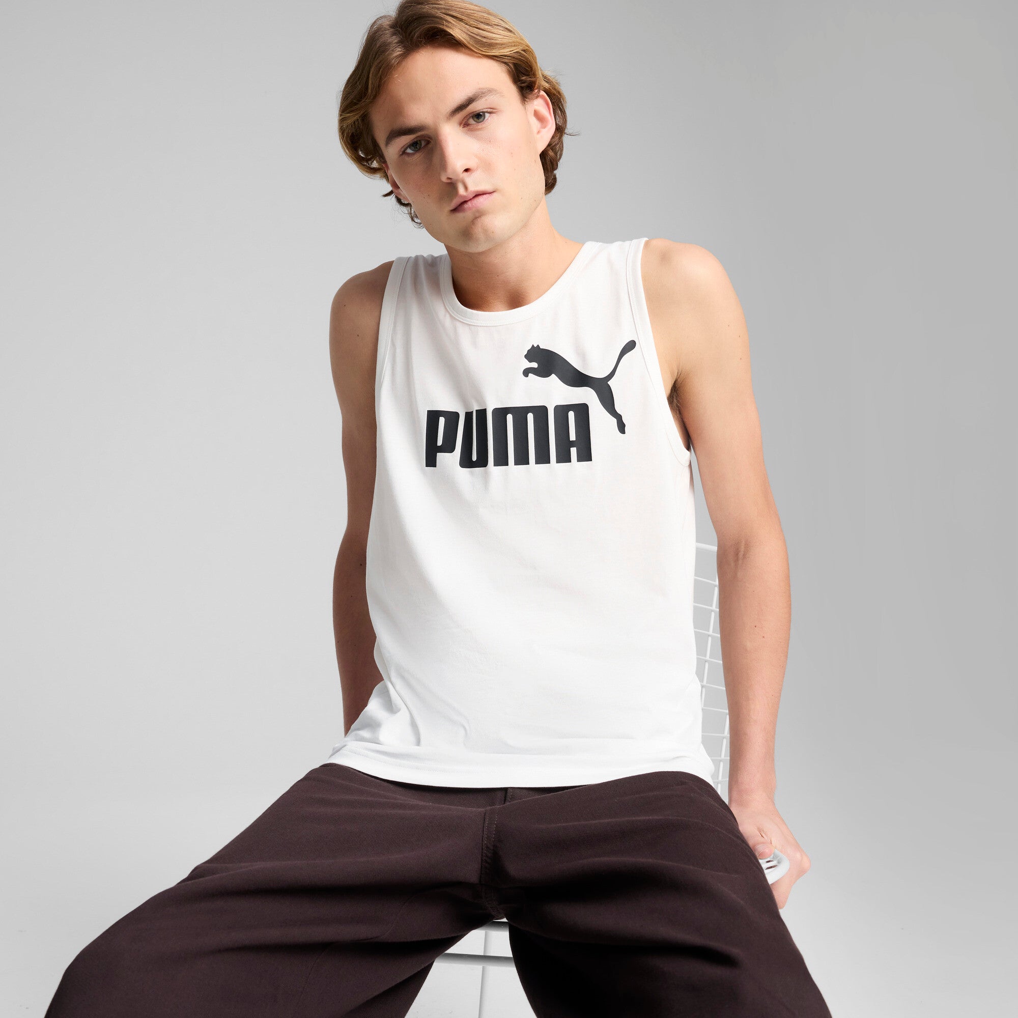 PUMA Essentials No. 1 Logo Tank Men