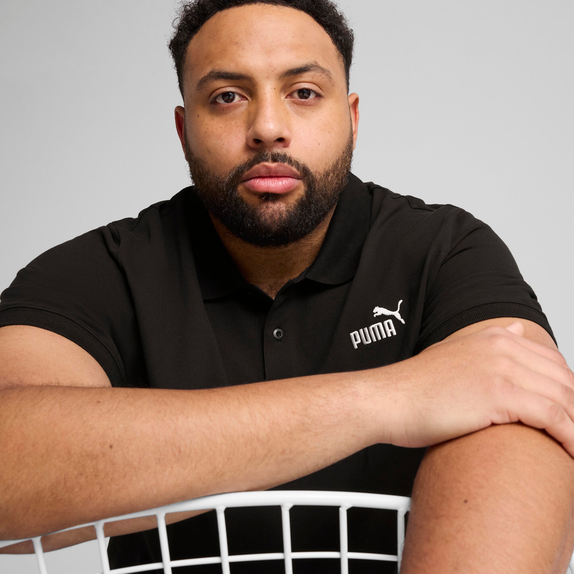 PUMA Essentials No. 1 Logo Pique Polo Men