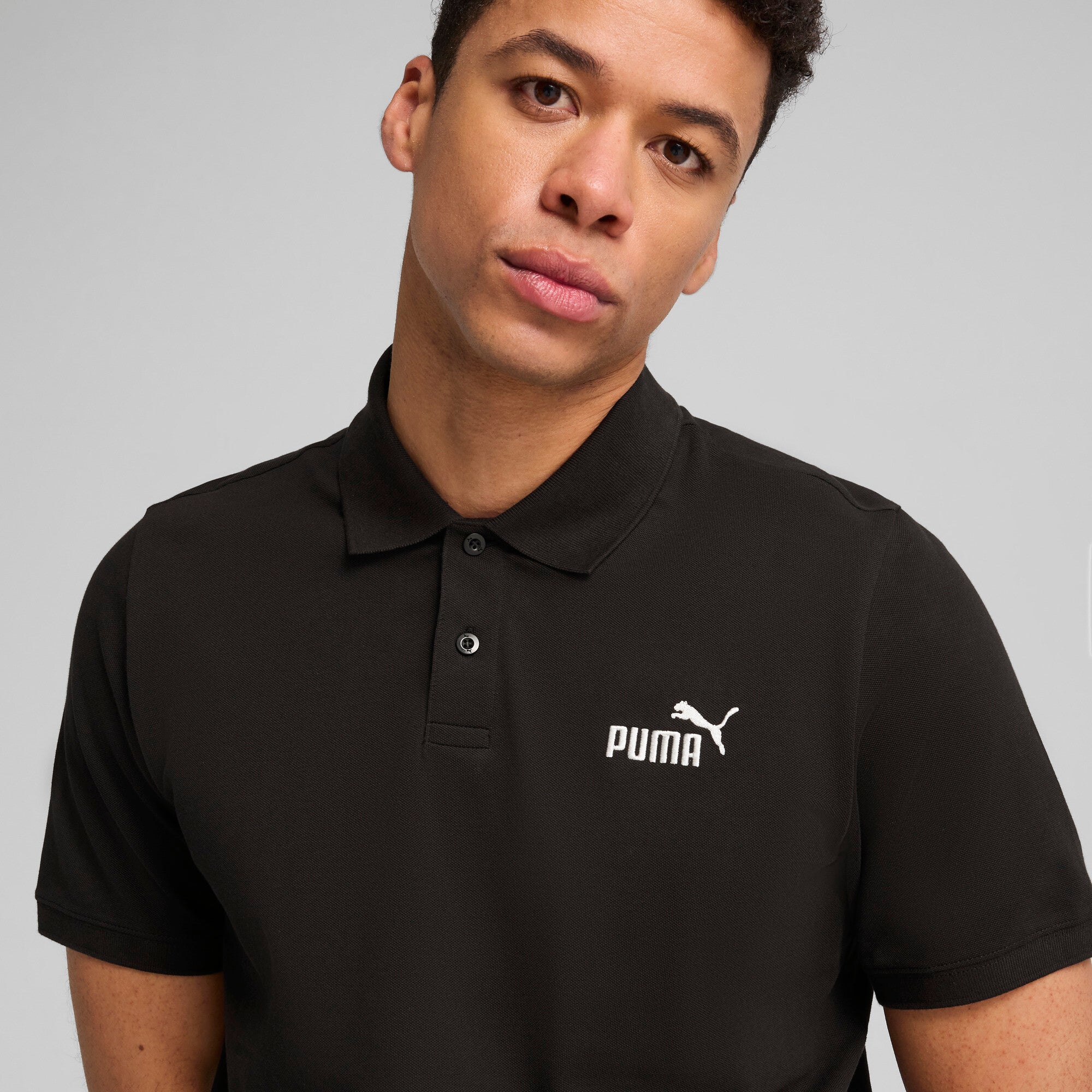 PUMA Essentials No. 1 Logo Pique Polo Men
