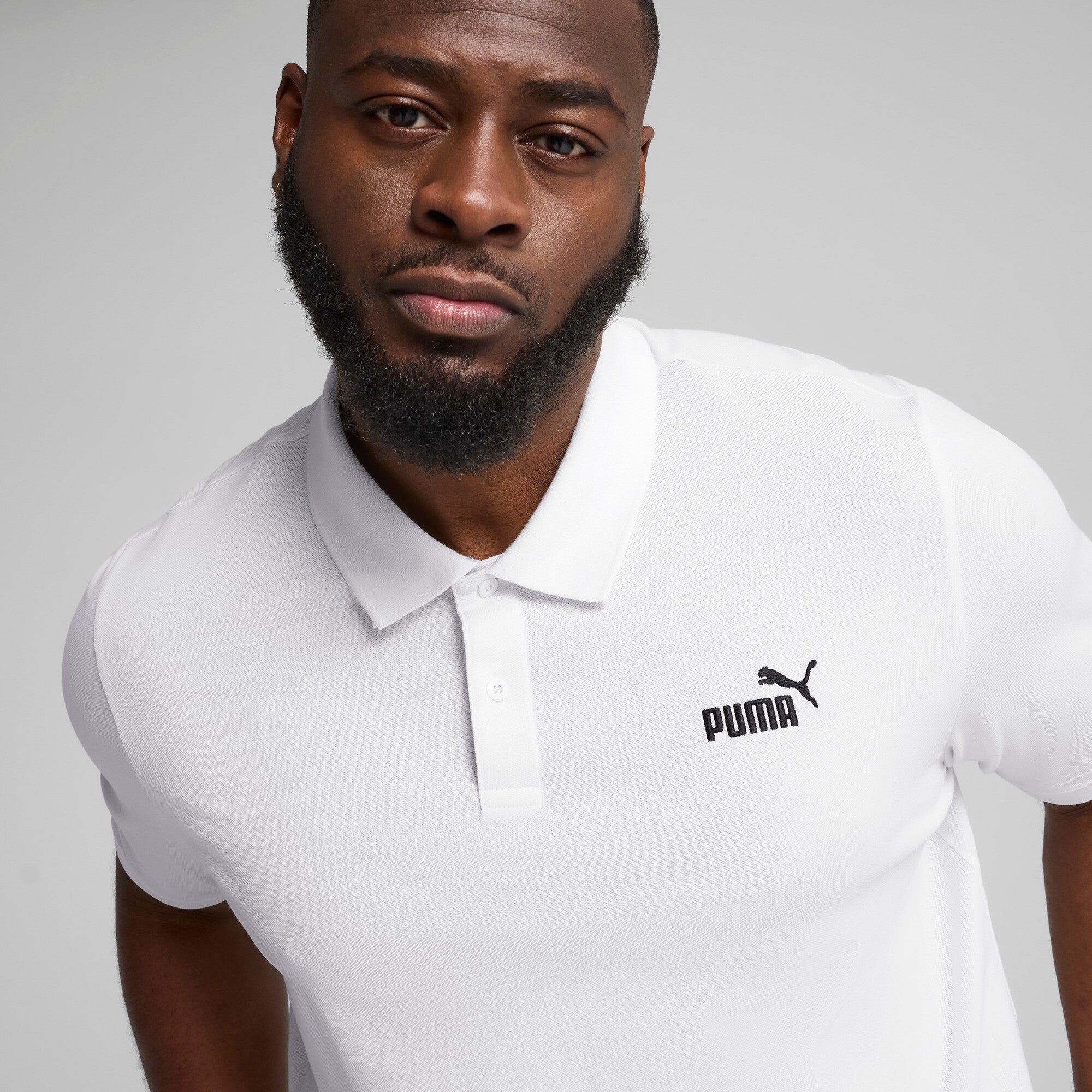 PUMA Essentials No. 1 Logo Pique Polo Men