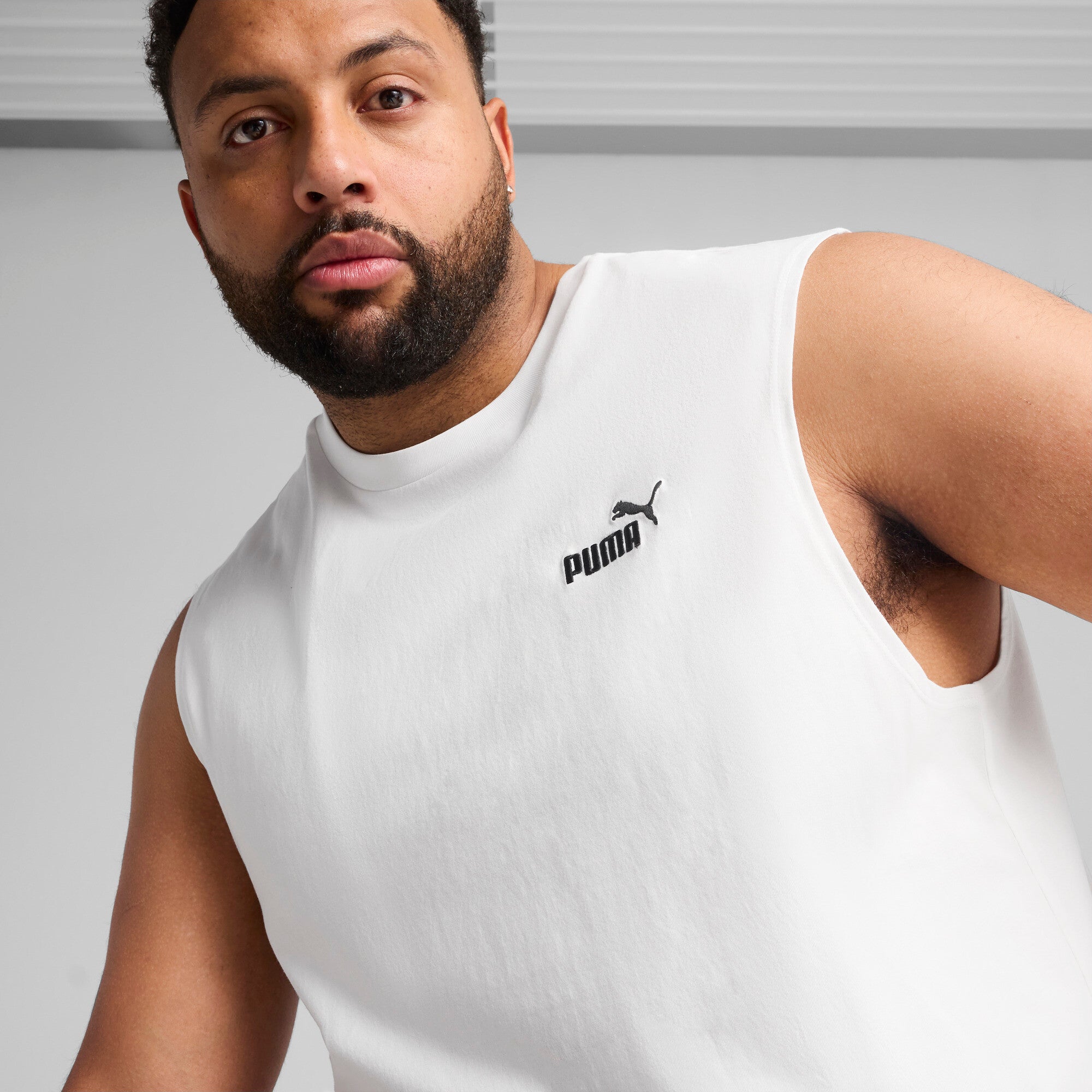 PUMA Essentials No. 1 Logo Sleeveless Tee Men
