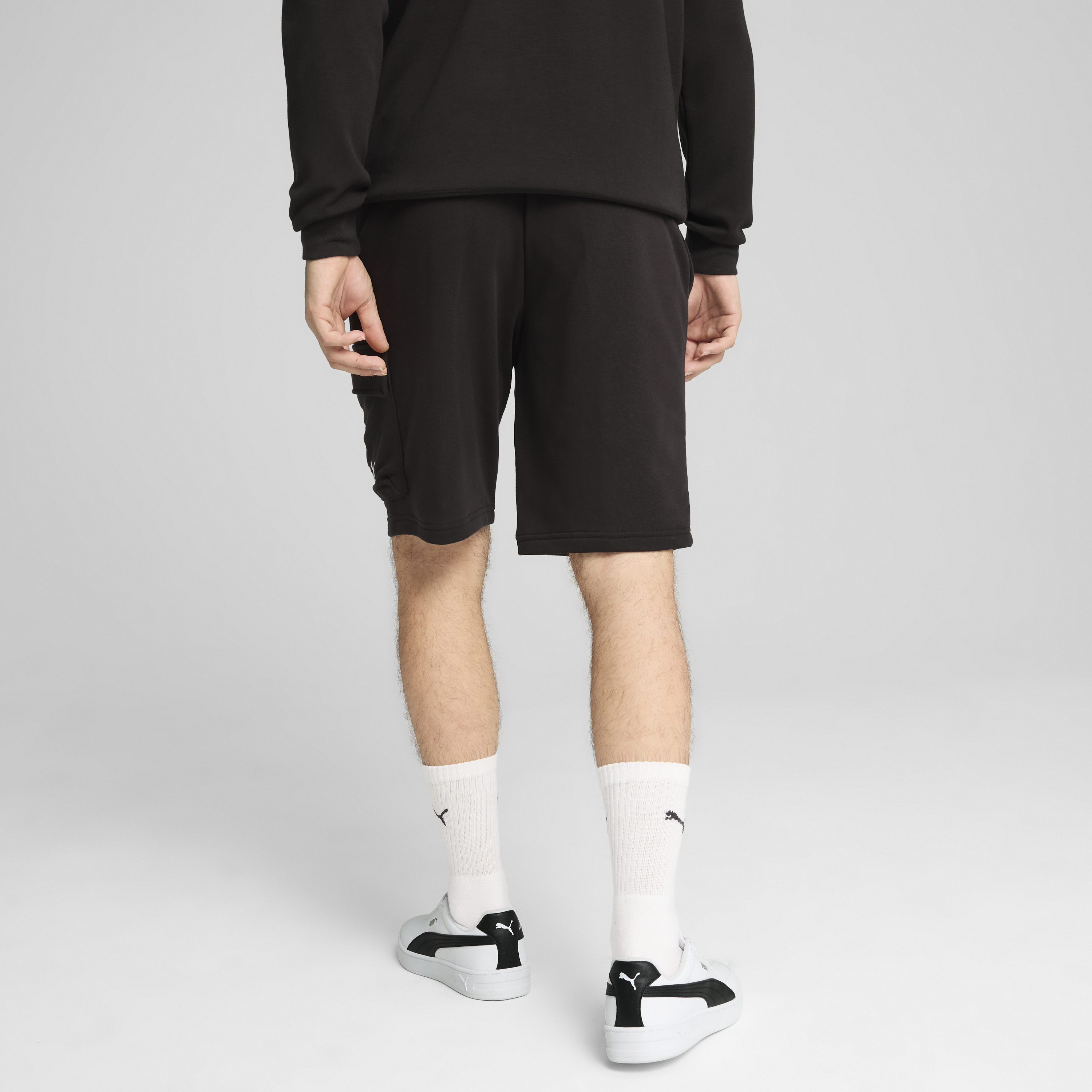 PUMA Essentials No. 1 Logo Cargo 10" Shorts Men
