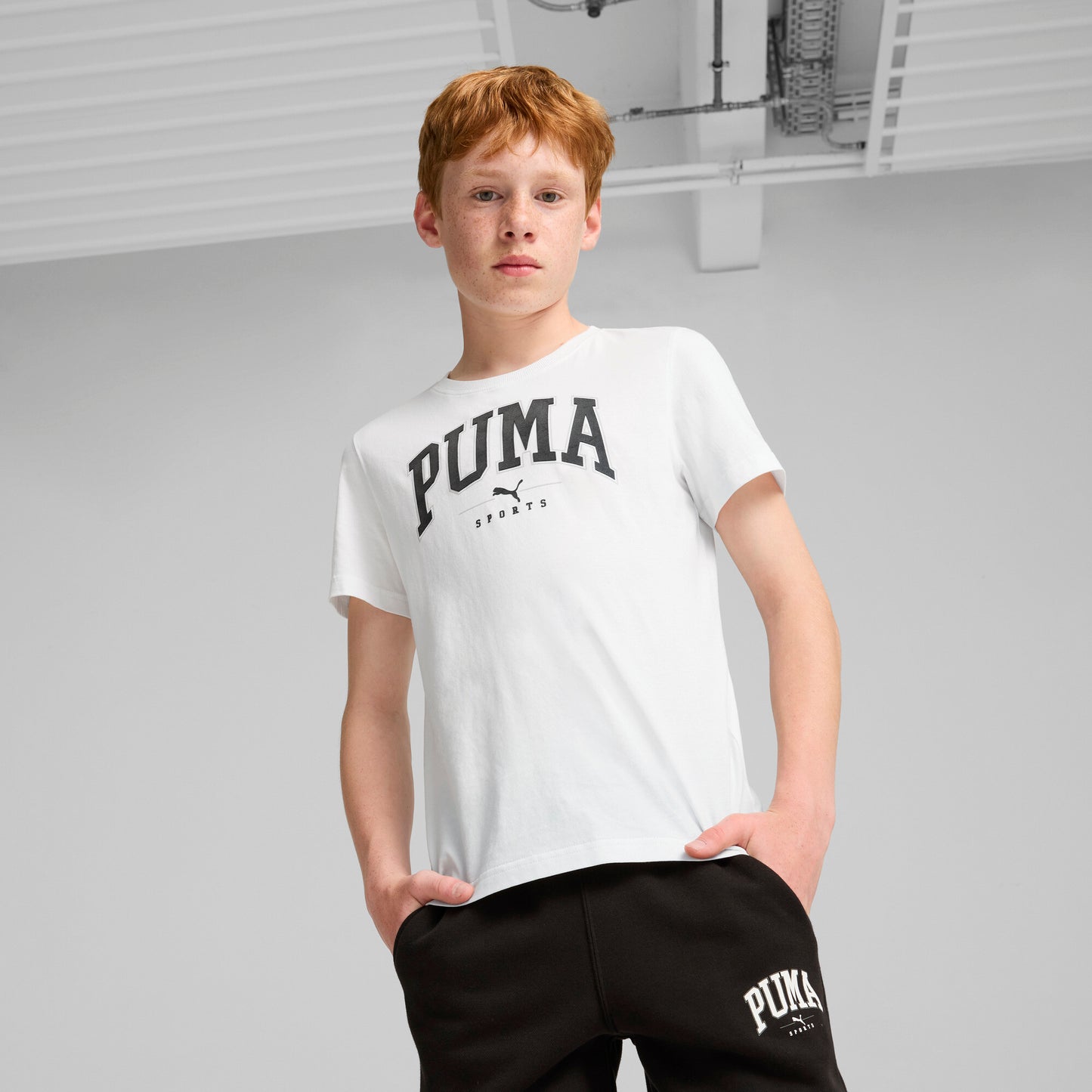 PUMA Squad Big Kids' Graphic Tee