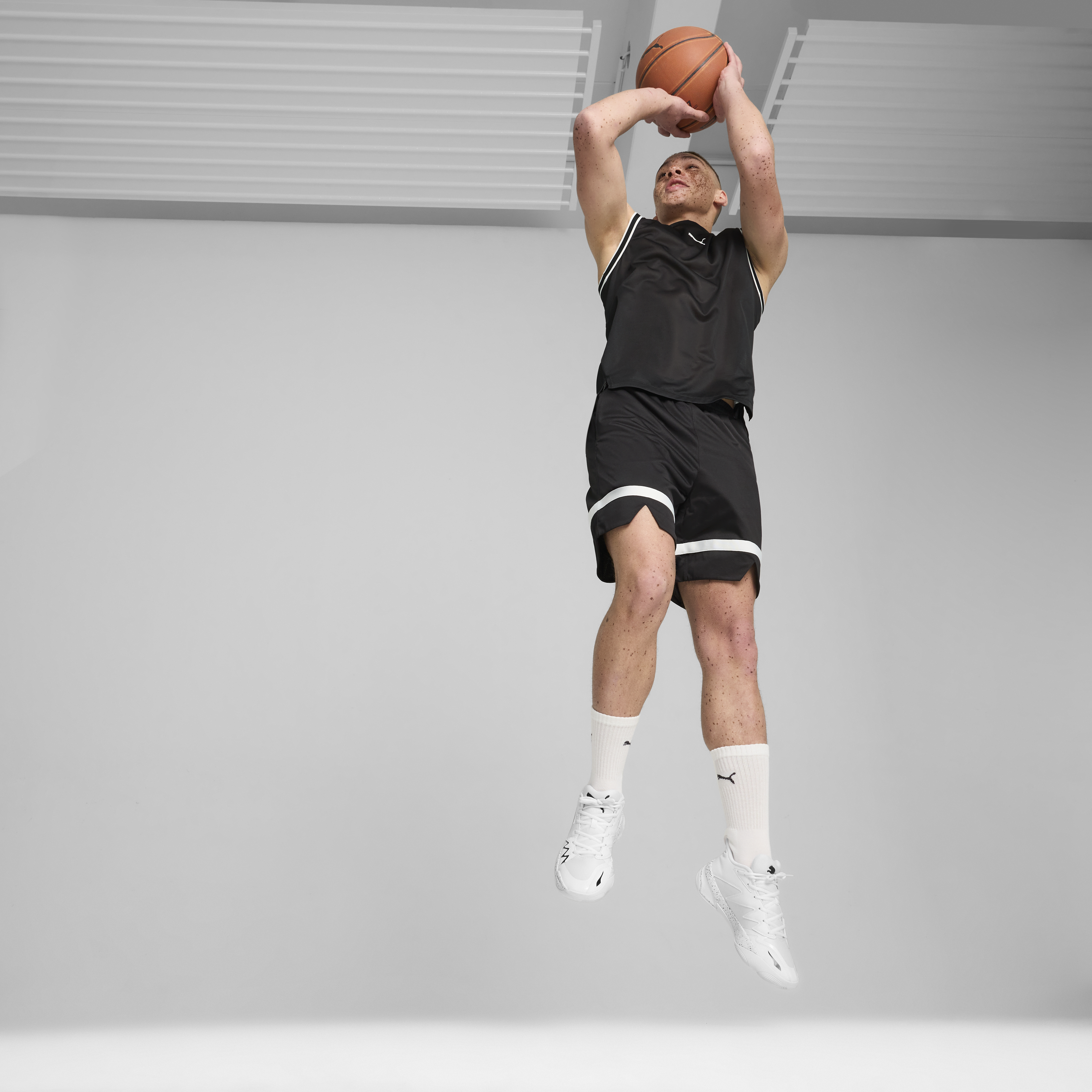 PUMA Winning Shot Men's Mesh Basketball Tank