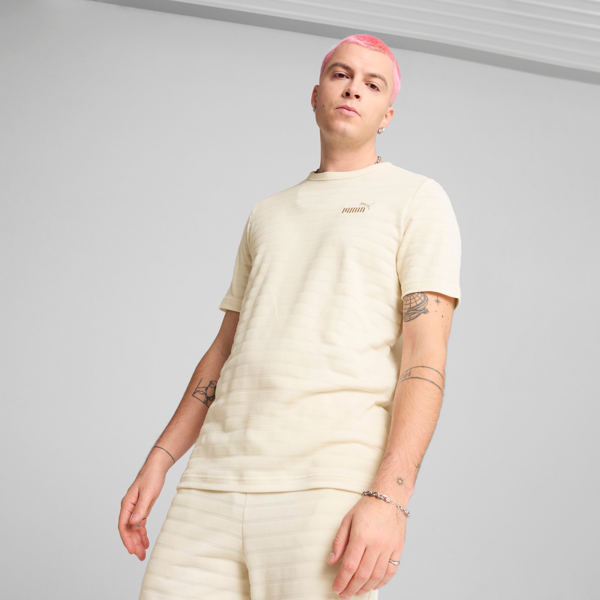 PUMA Essentials Elevated Structured Tee