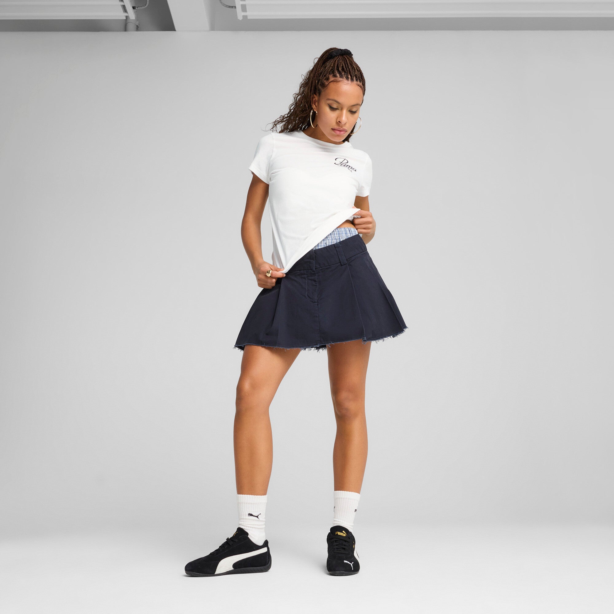 PUMA Essentials SCRIPT Tee Women