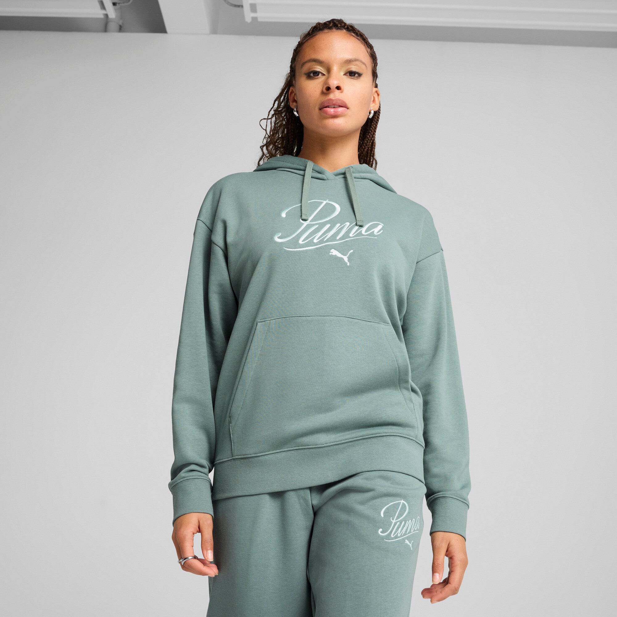 PUMA Essentials Script Women's Comfort Hoodie