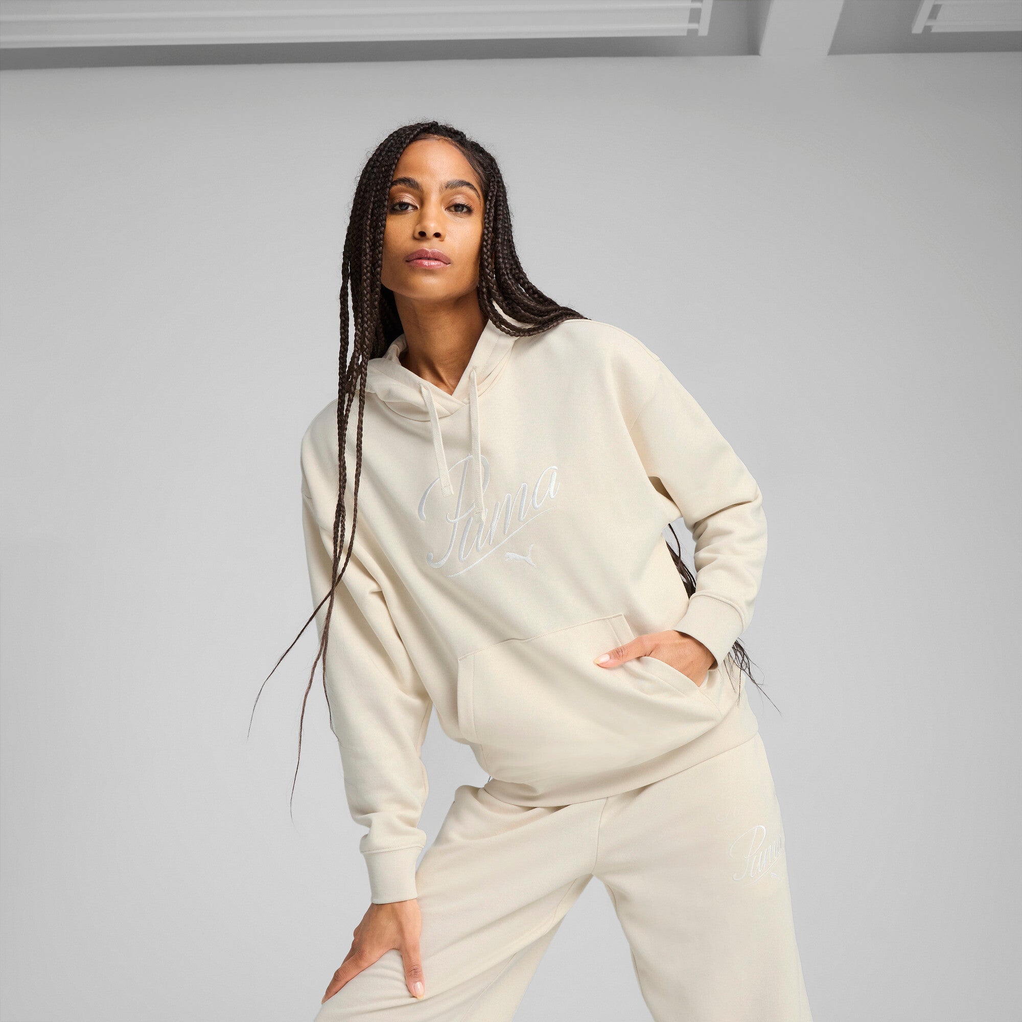 PUMA Essentials Script Women's Comfort Hoodie