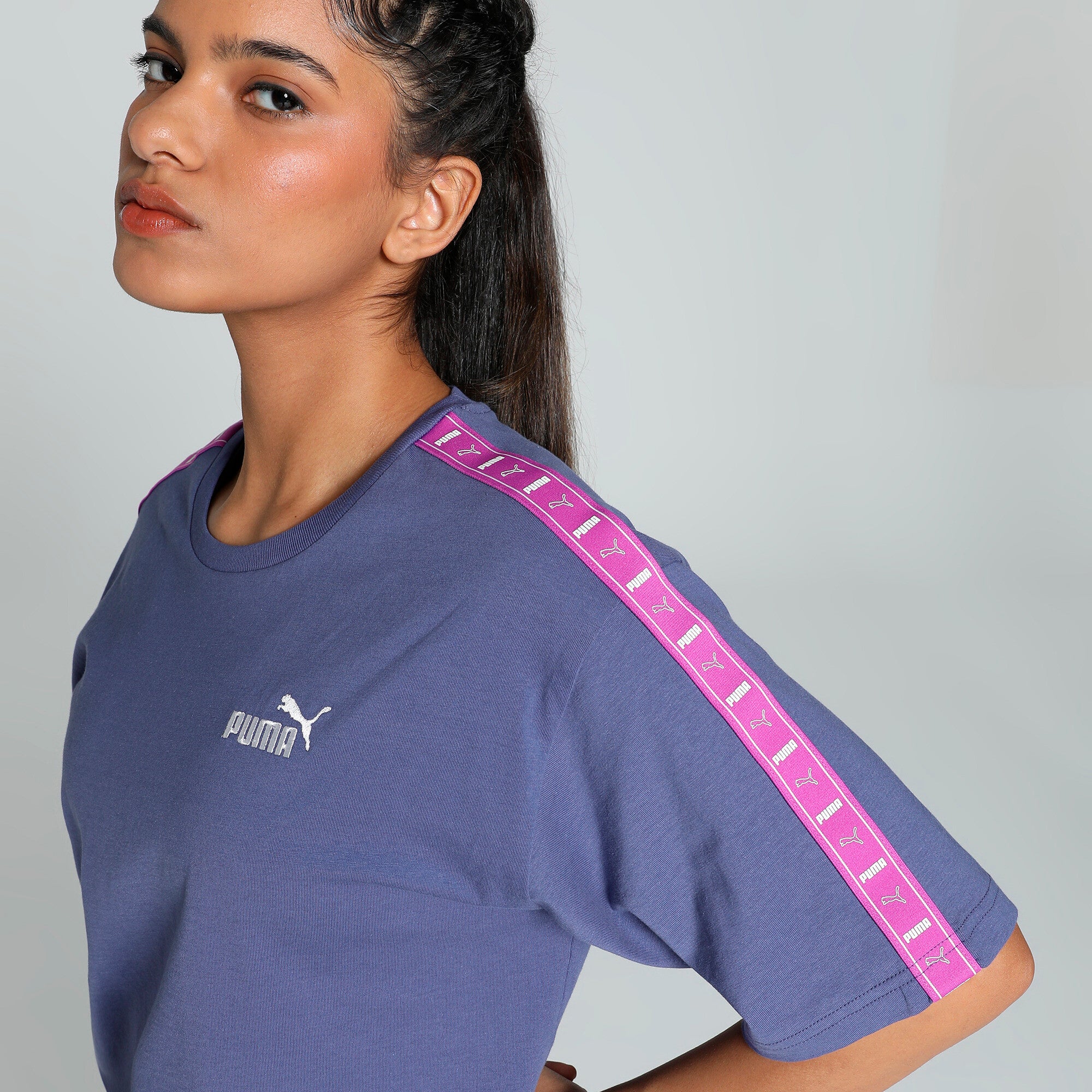 PUMA Essentials Tape Relaxed Tee Women