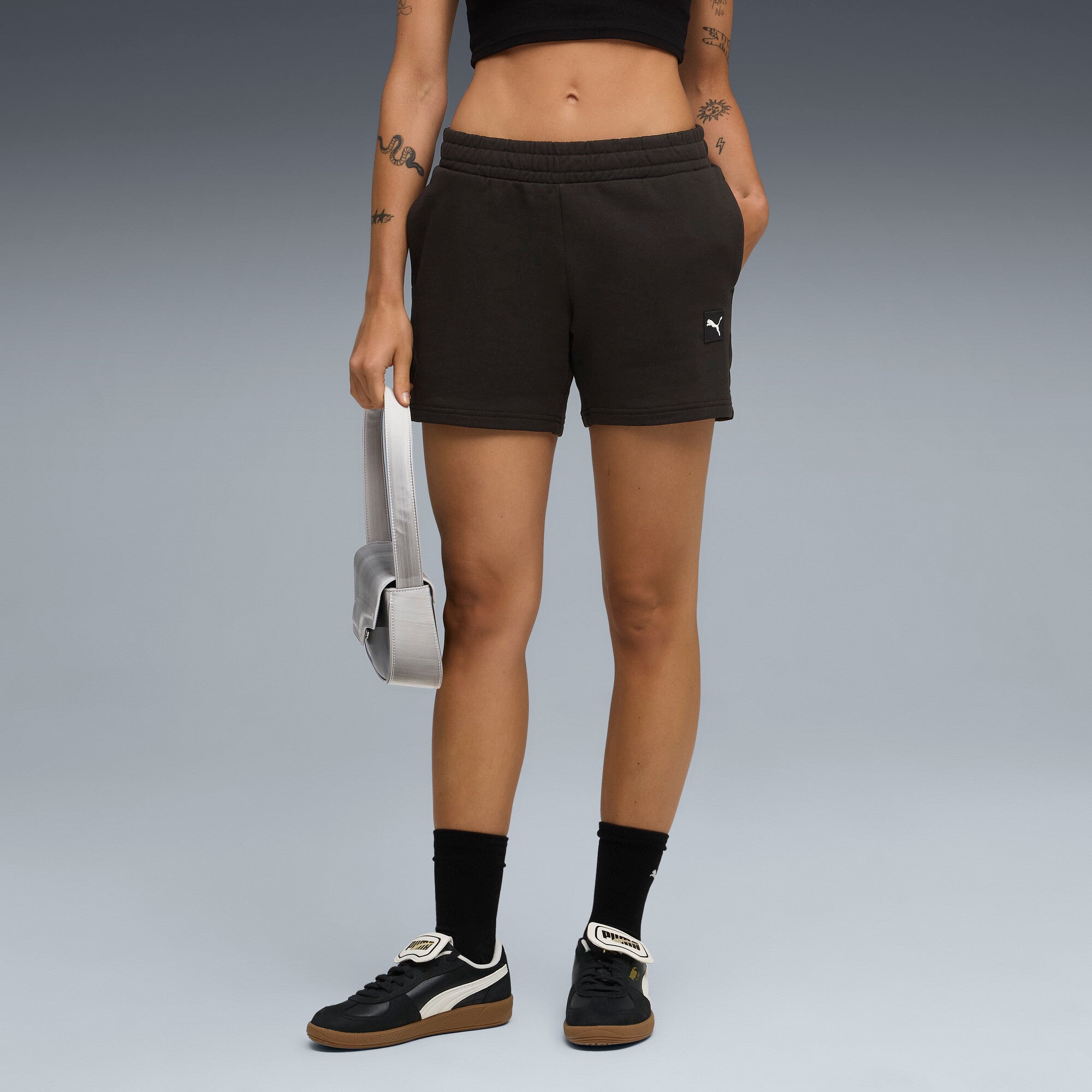 PUMA Elevated Essentials Women's 5" Mid-Rise Shorts