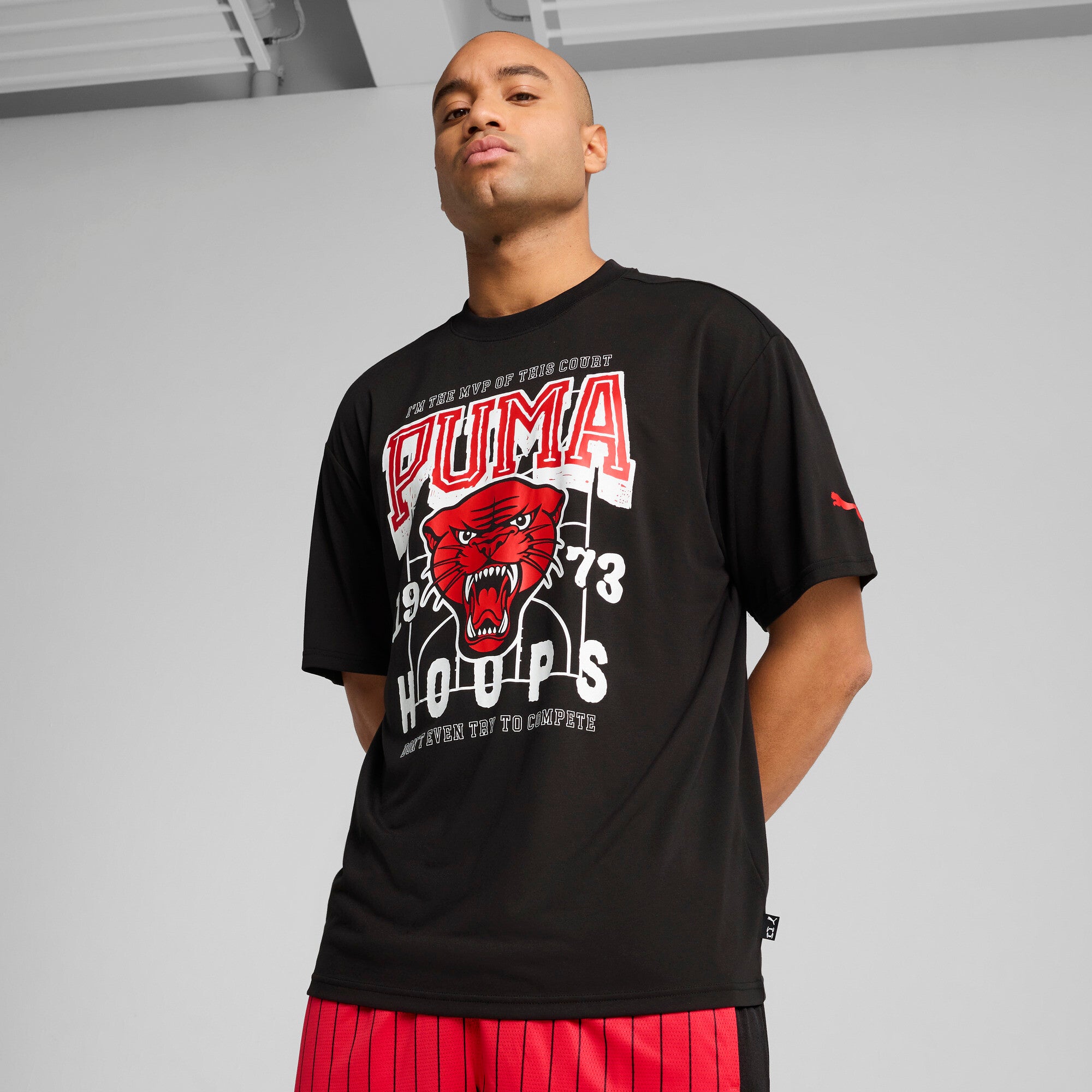 PUMA Rival Rage Basketball Tee Men