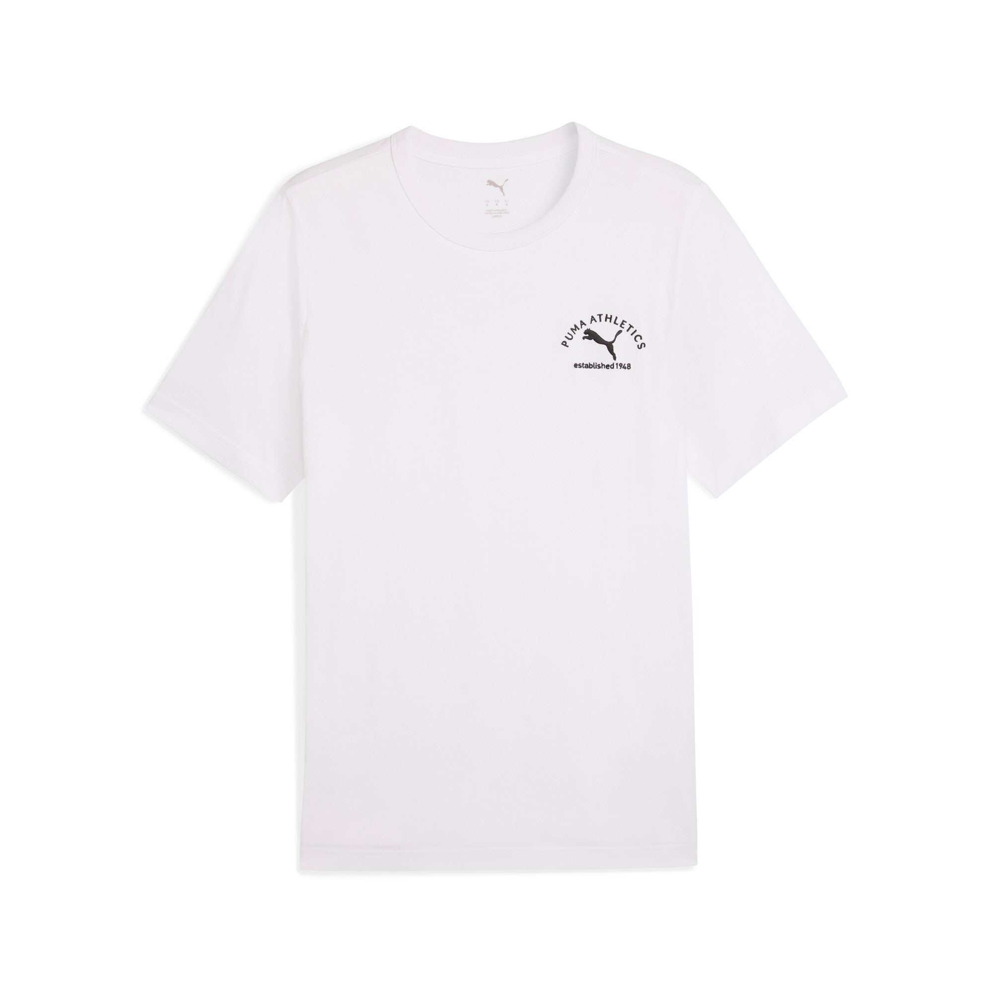 PUMA Class Men's Graphic Embroidered Cotton Tee