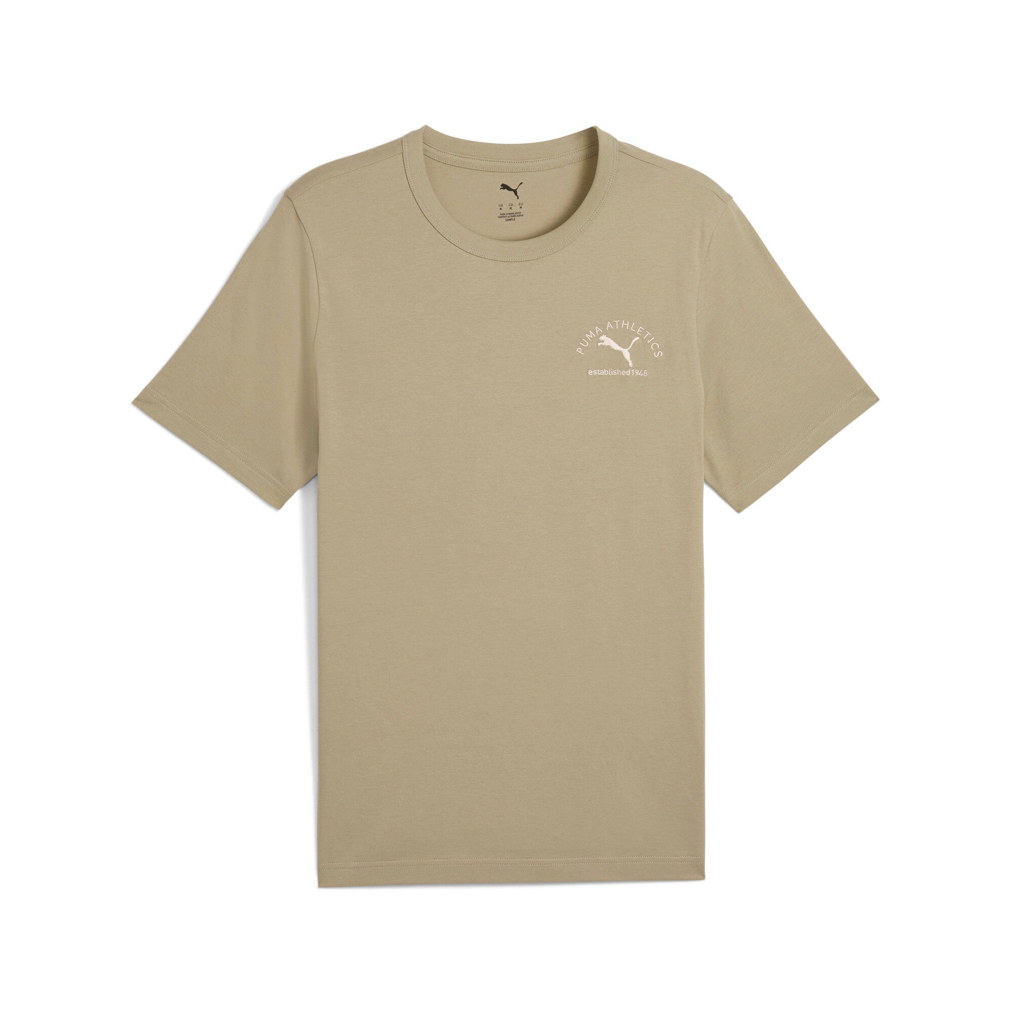 PUMA Class Men's Graphic Embroidered Cotton Tee