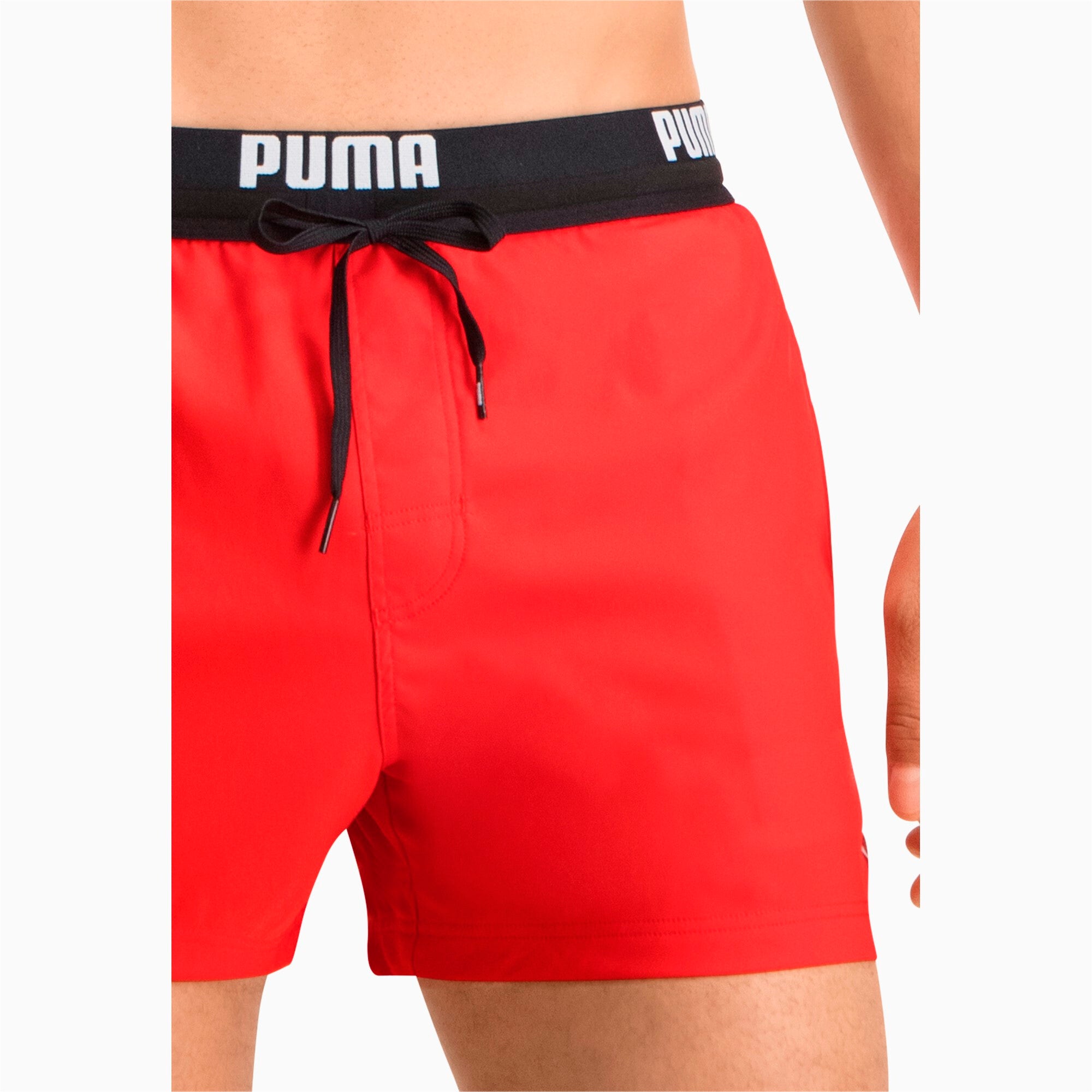 PUMA Logo Men's Short Length Swimming Shorts