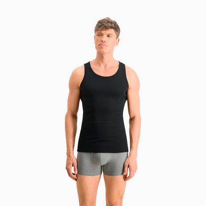 PUMA 2 Pack Everyday Comfort Cotton Stretch Tanktops