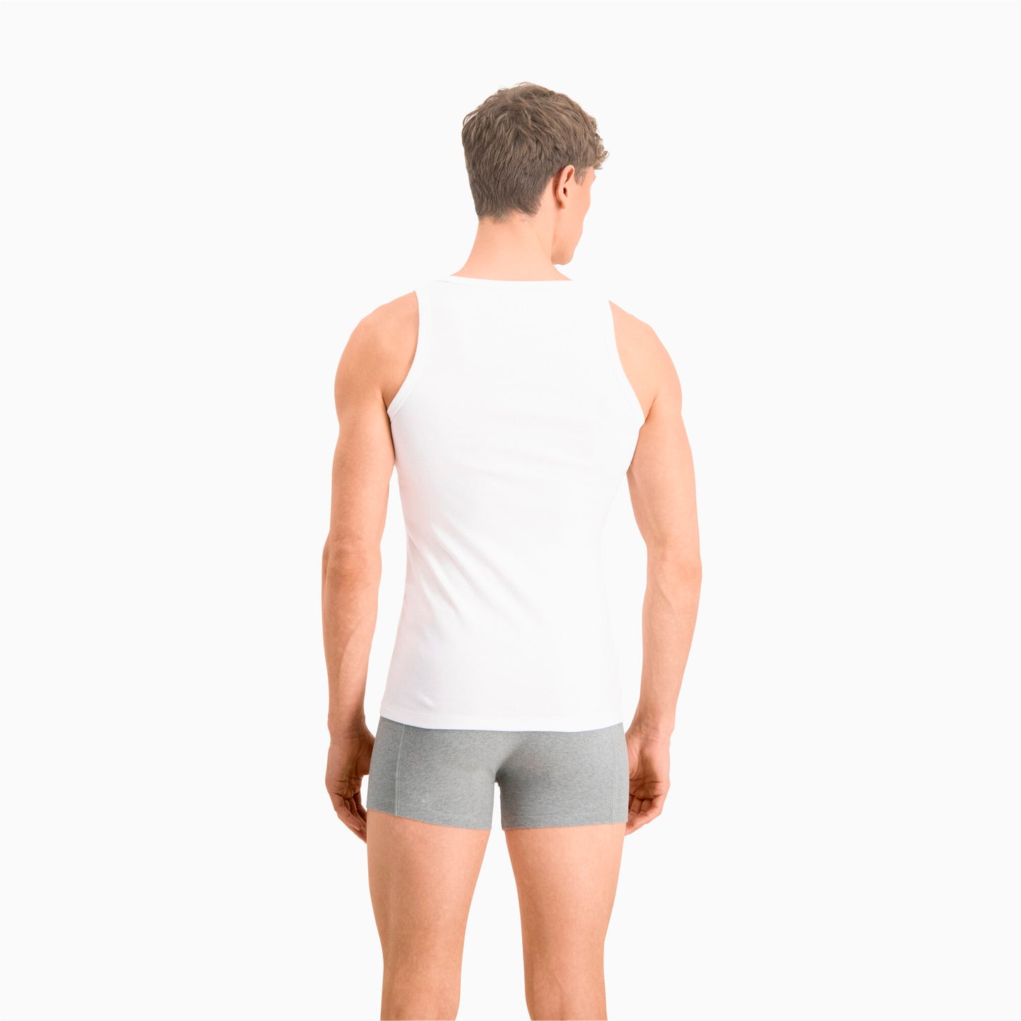 PUMA 2 Pack Everyday Comfort Cotton Stretch Tanktops