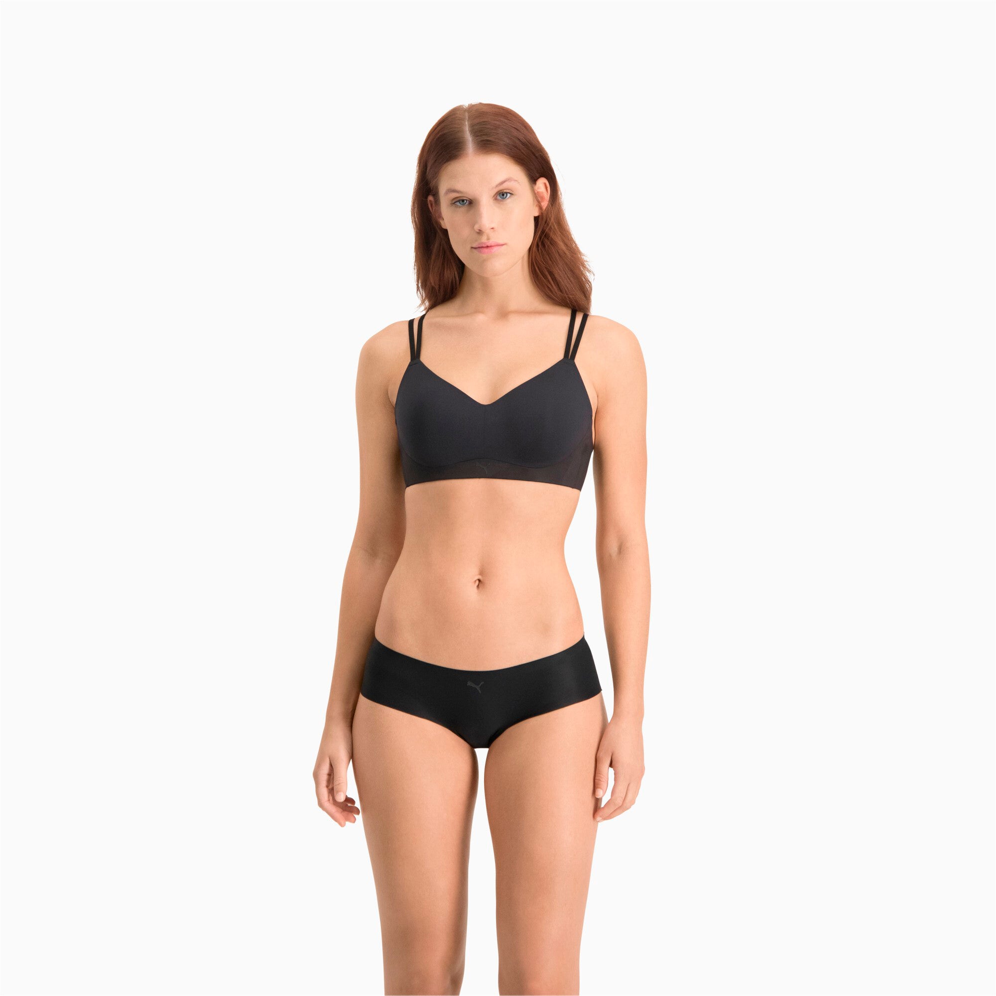 PUMA Women's Seamless Hipster 2 pack