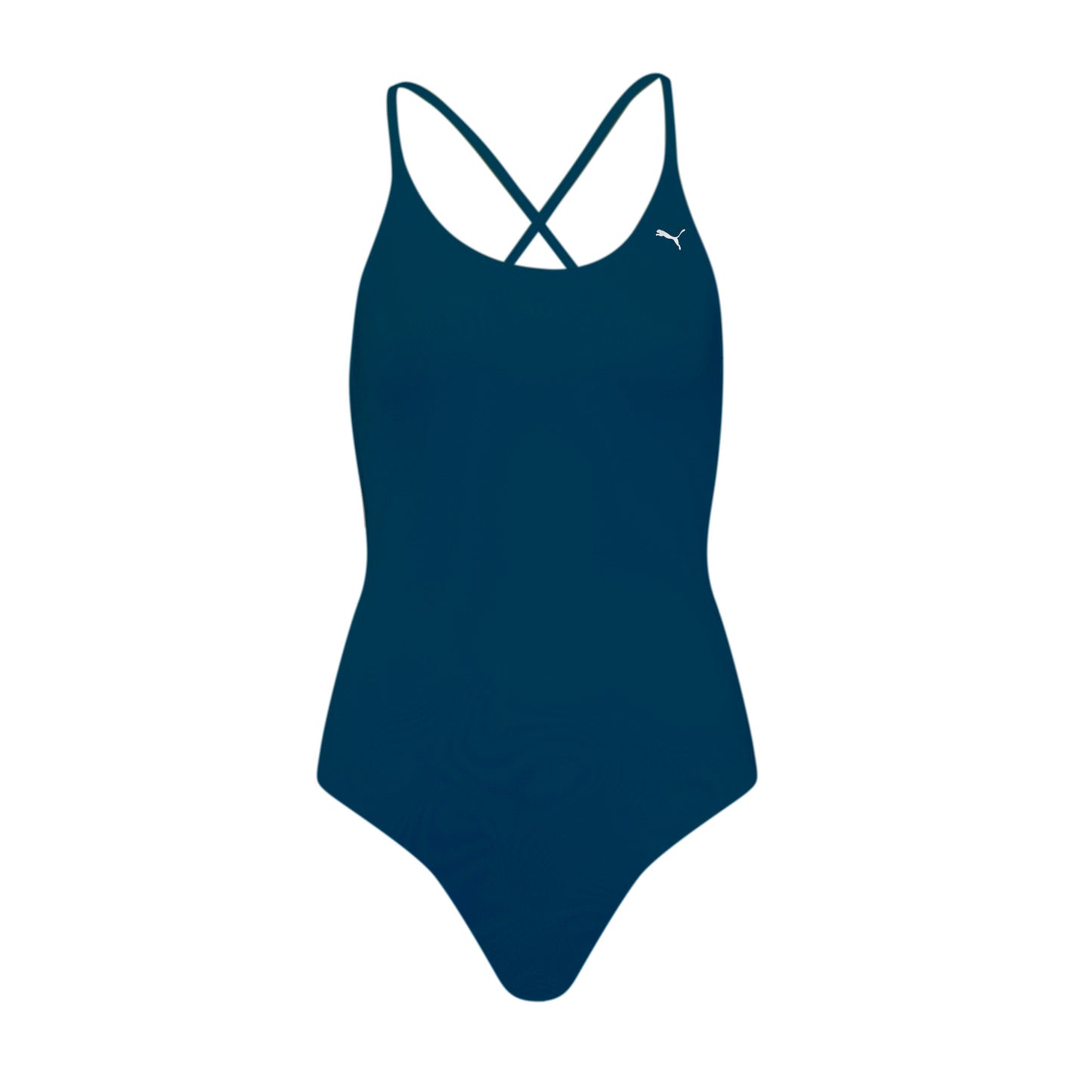 PUMA Swim Women’s V-Neck Cross-back Swimsuit