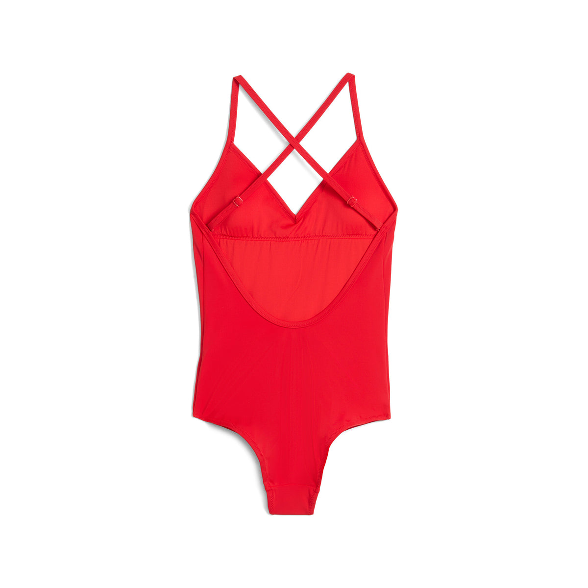 PUMA Swim Women's V-Neck Cross back Swimsuit