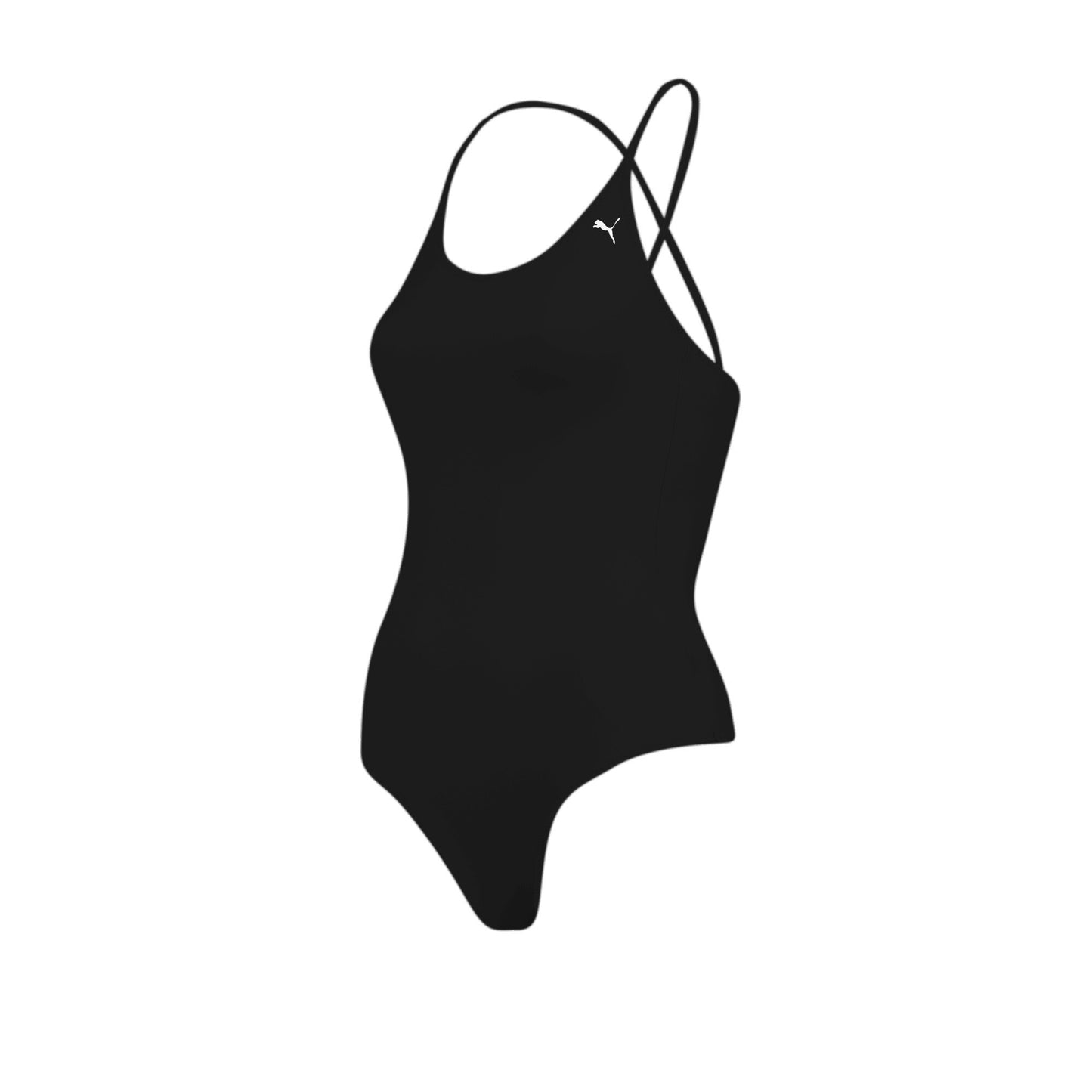 PUMA Swim Women’s V-Neck Cross-back Swimsuit